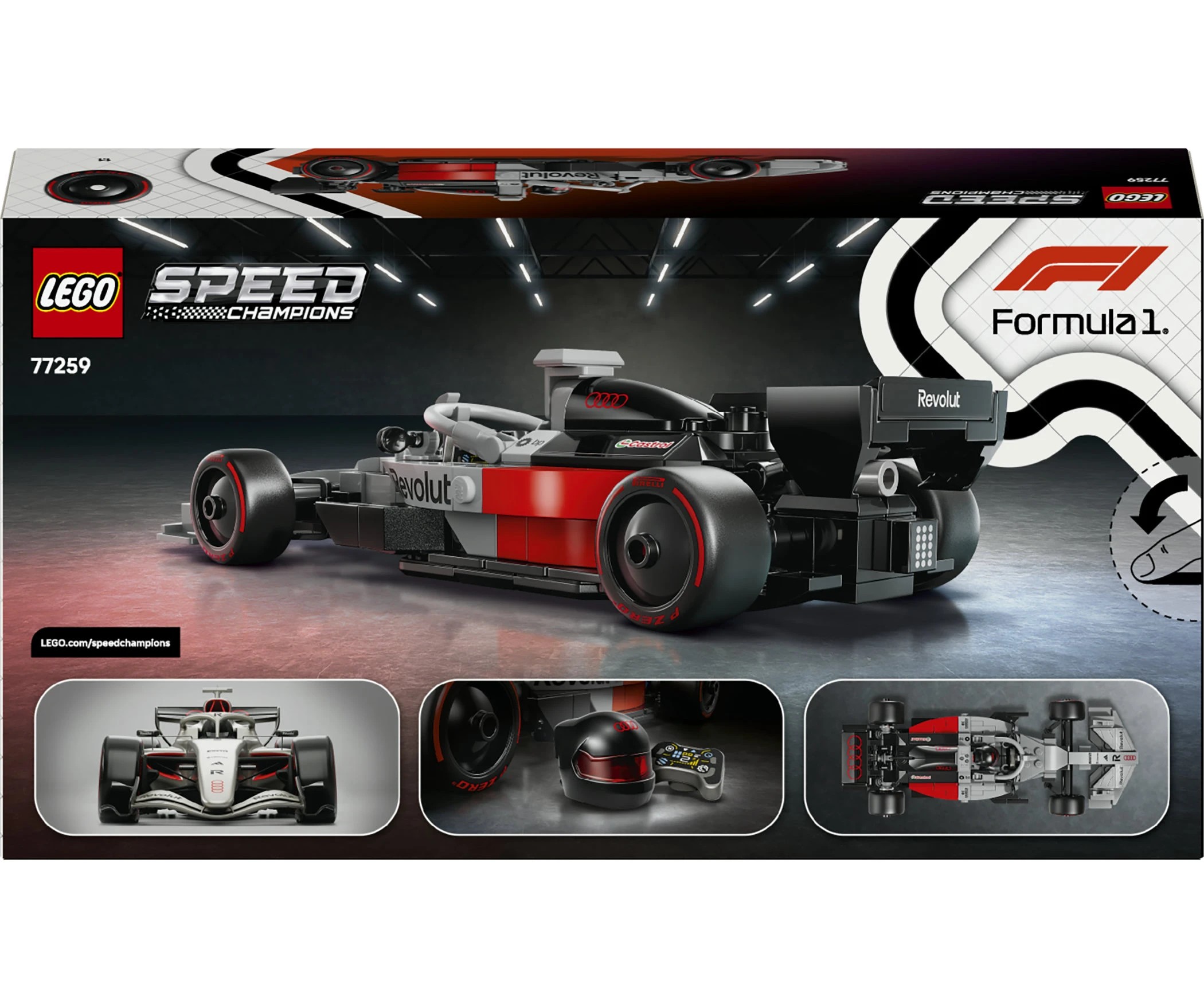 10 LEGO Speed Champions Audi Revolut F1 Team R26 Race Car 77259, 10 of 10