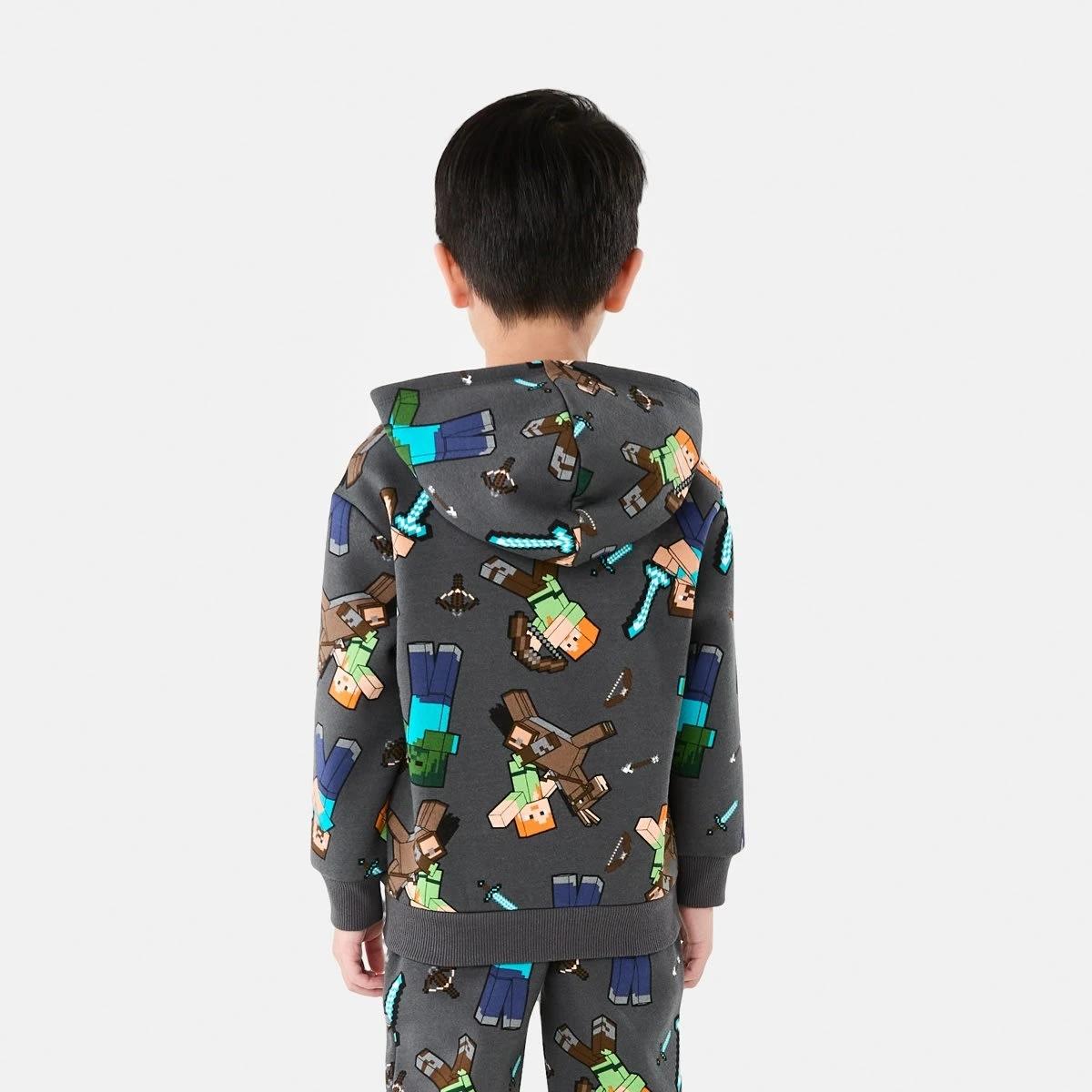 2 Minecraft License Print Hoodie Minecraft, 2 of 3