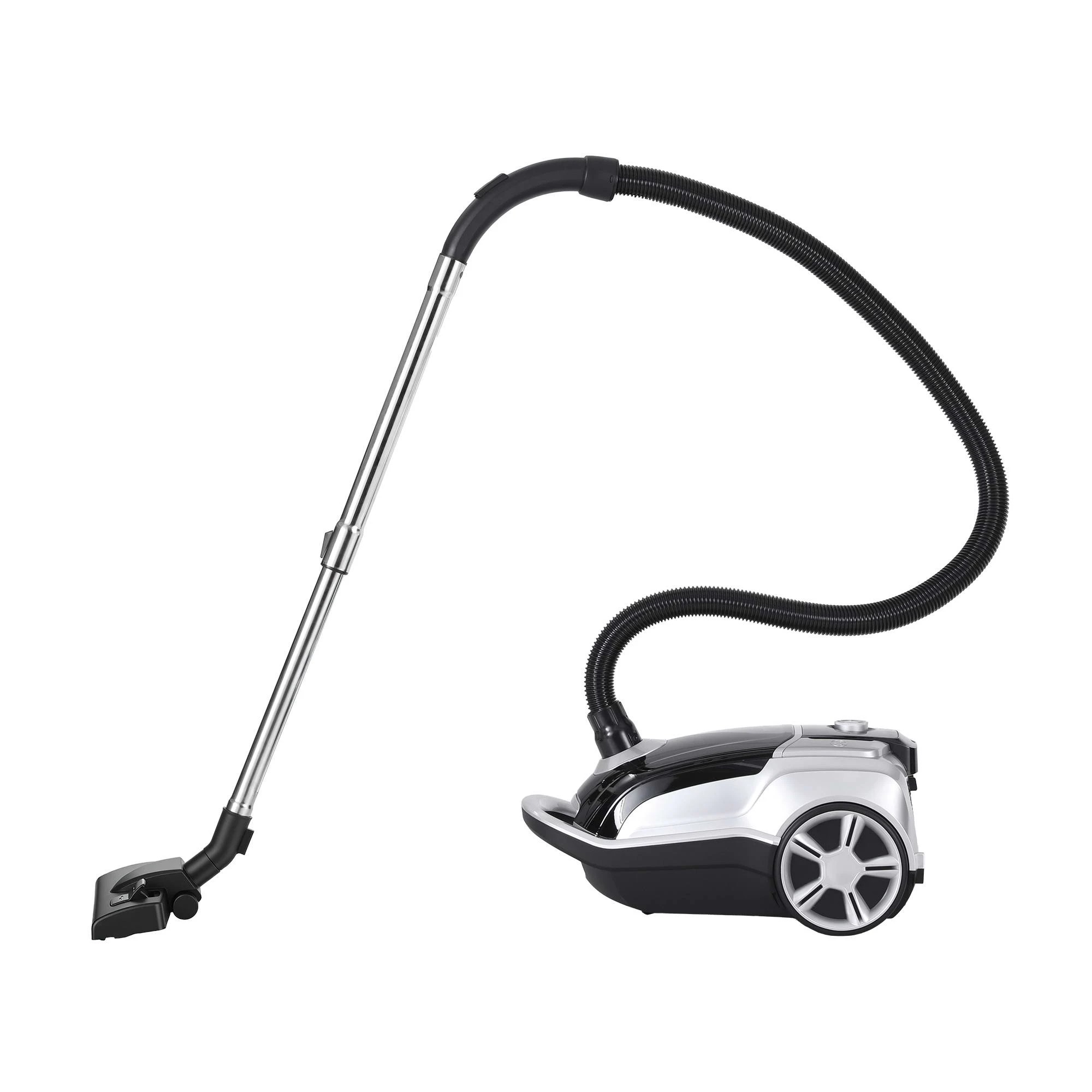 2 DEVANTI Bagged Vacuum Cleaner Powerful Suction for Carpet Wood Tile Floor - Black, 2 of 8