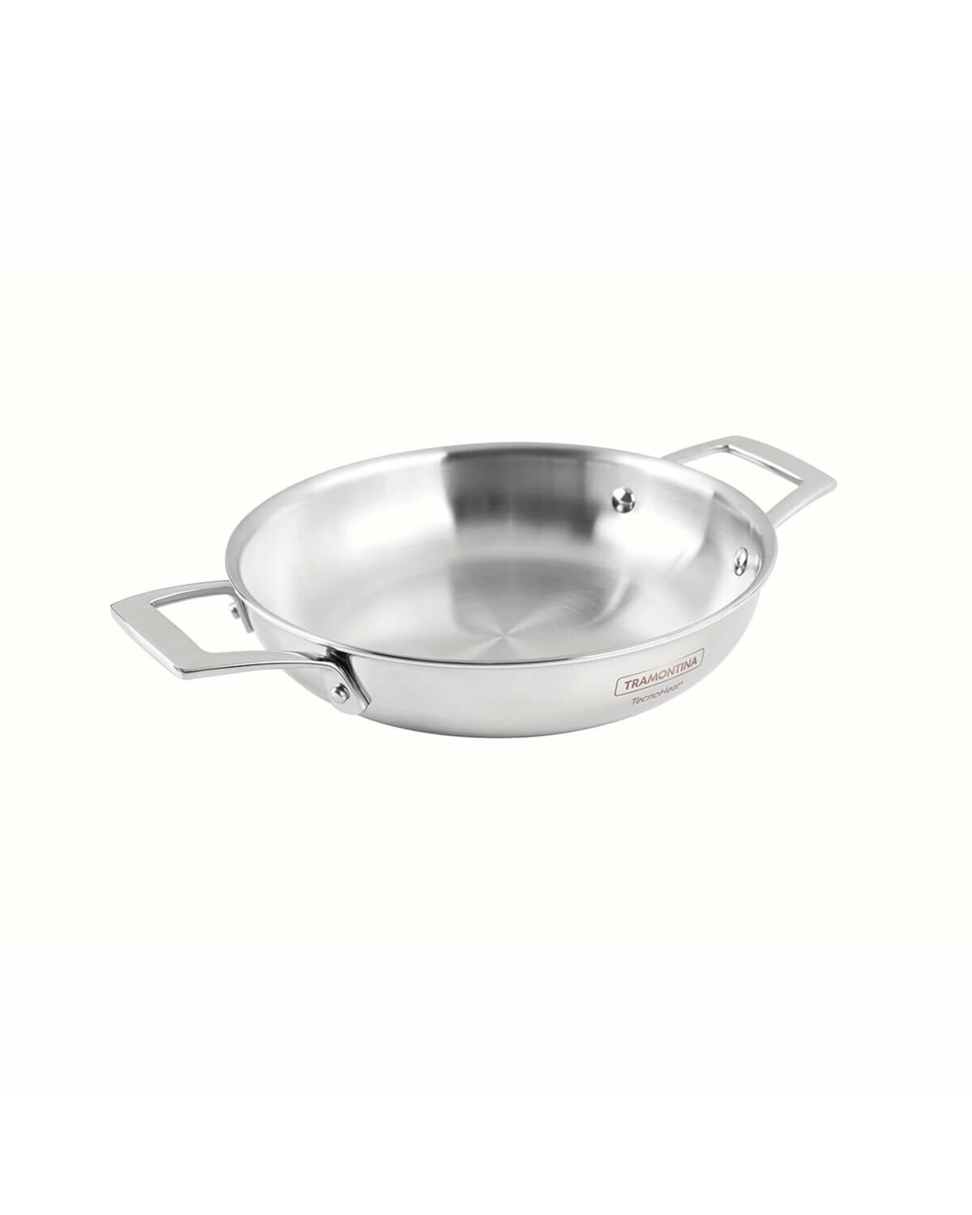 1 Tramontina Grano 20cm Tri-Ply Clad Double-Handled Frying Pan, 1 of 4