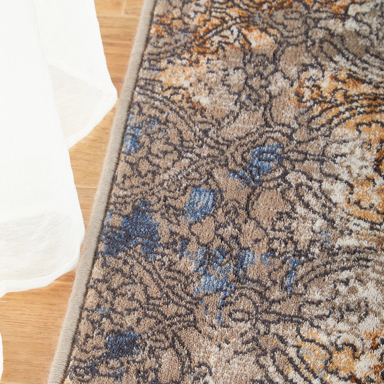 6 Common Ground Rugs Tempo Gayle 380x280cm - Extra Large Power Loomed Wool Floor Rug - Beige, 6 of 9