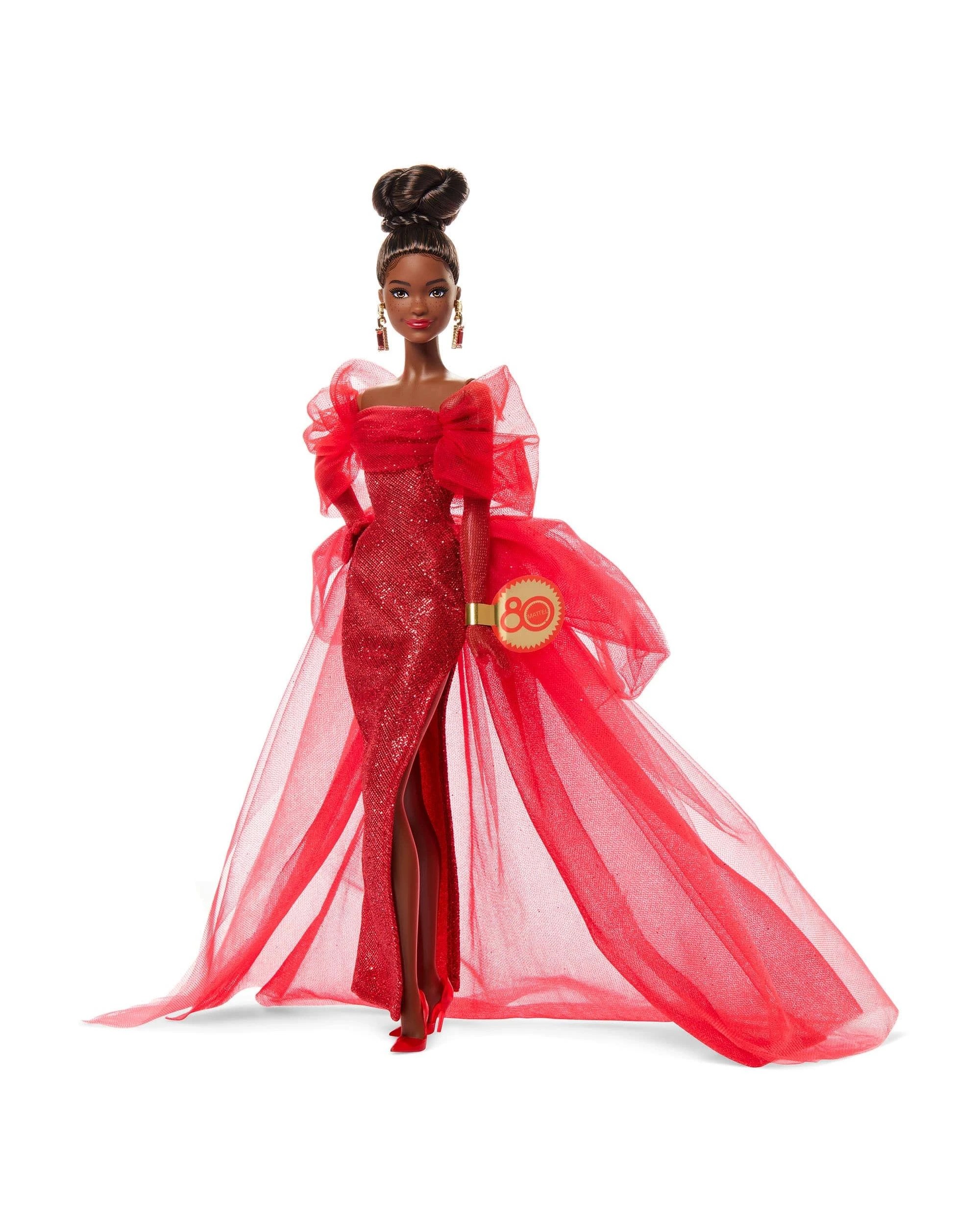 3 Barbie Signature Mattel 80th Anniversary Brunette Doll, 3 of 10