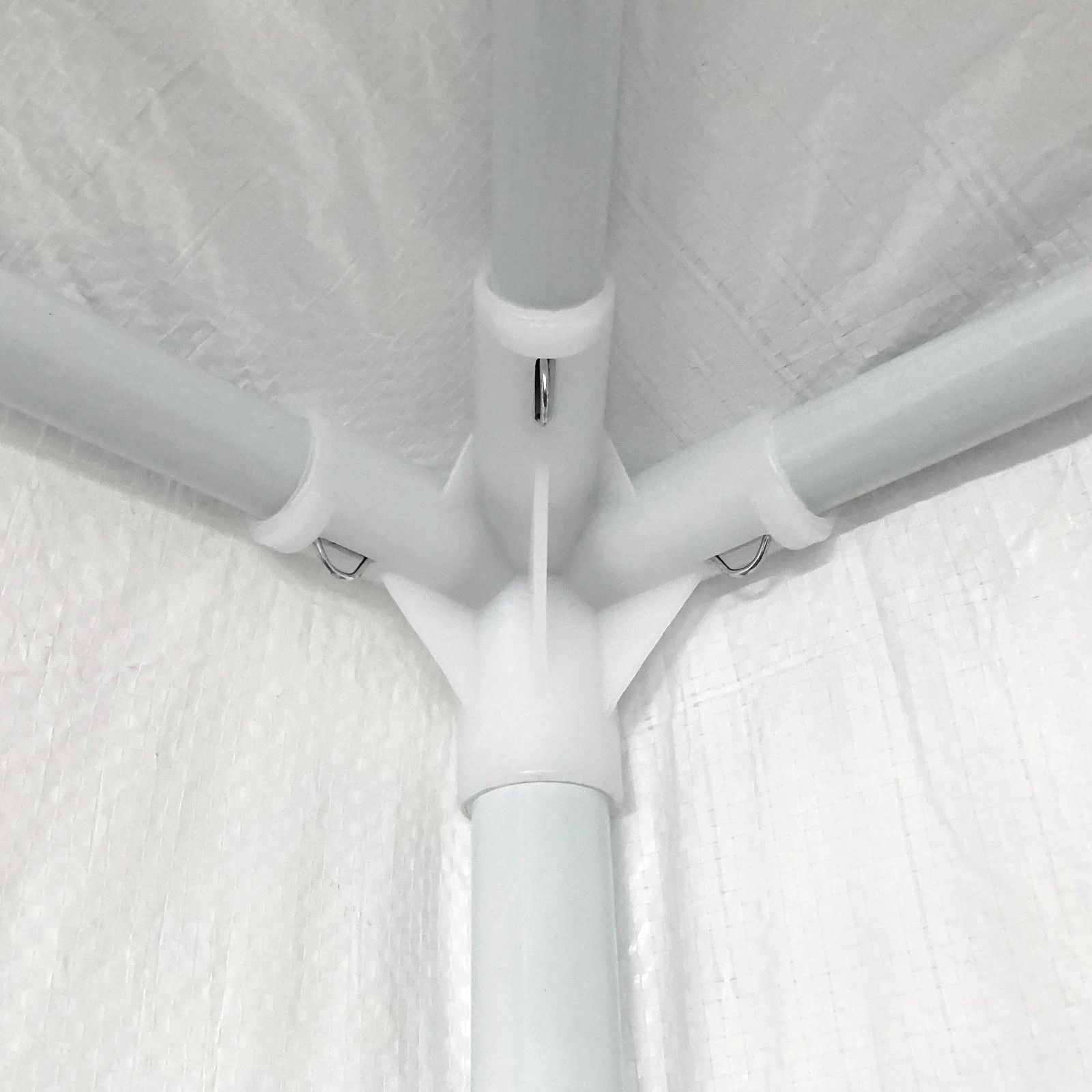 8 Alfordson Gazebo 2x2m Outdoor Camping Marquee Canopy Mesh Wall Portable - White, 8 of 10