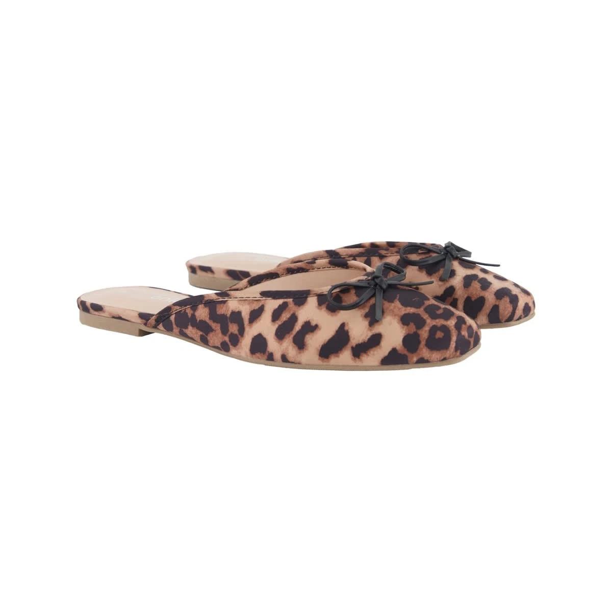 2 Ballet Flat Mules Leopard, 2 of 3