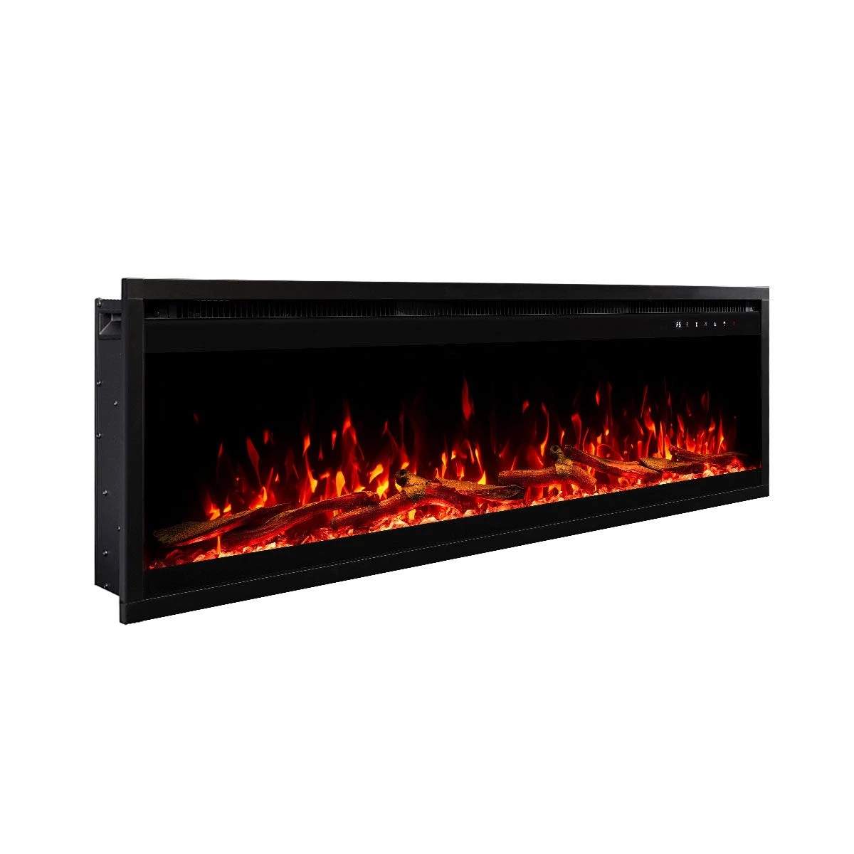 5 Moda Living Harmony 47 inch Electric Fireplace - Black, 5 of 5