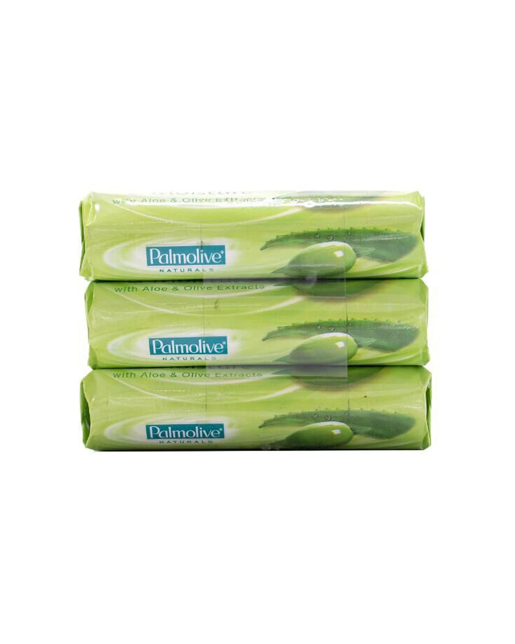 4 Palmolive 3pc Naturals Smooth & Moisture With Aloe Soap Bar 80g - White, 4 of 5