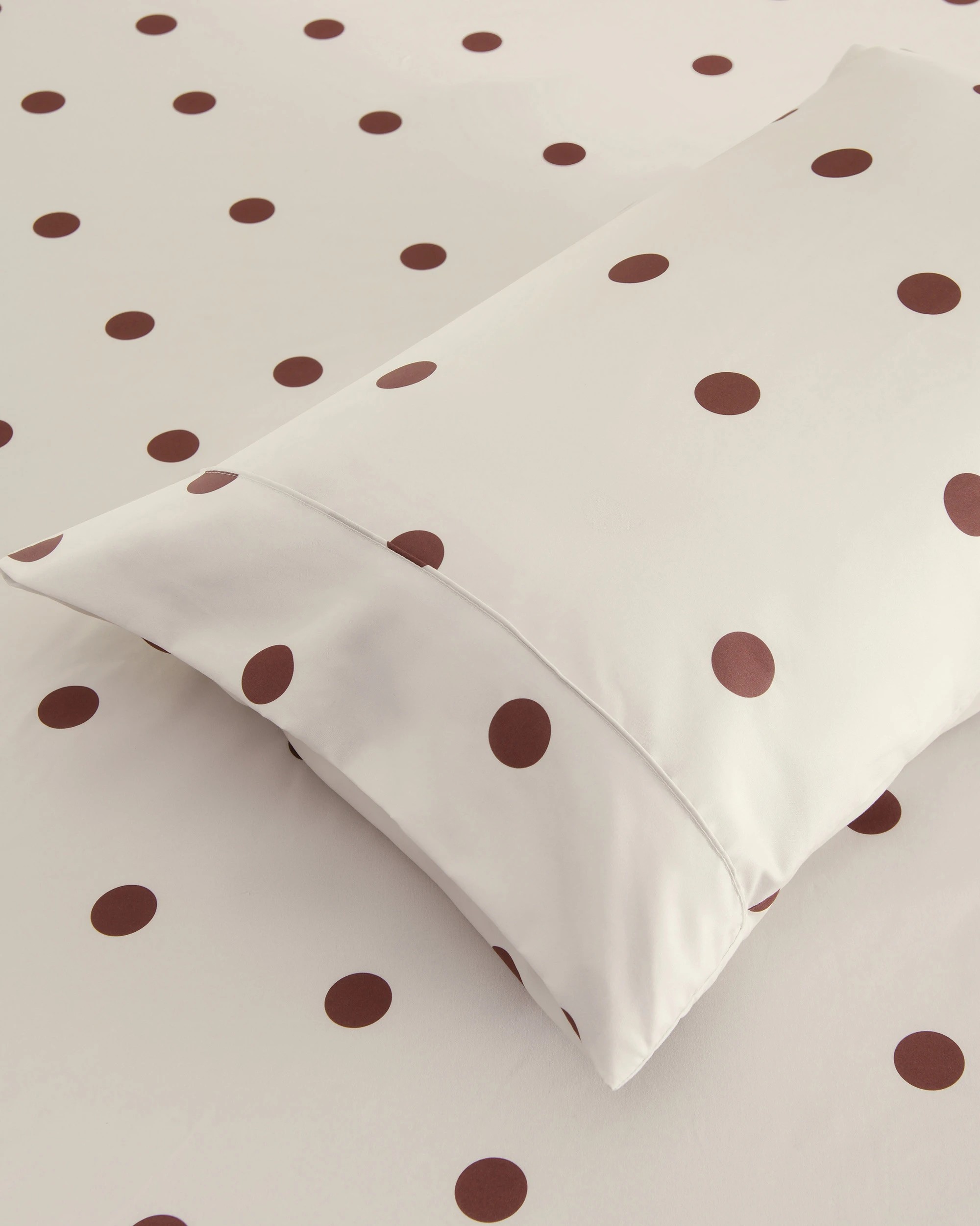 4 Dreamaker Pippa Polka Dot Fitted Sheet Set - Single Bed - Natural, 4 of 6