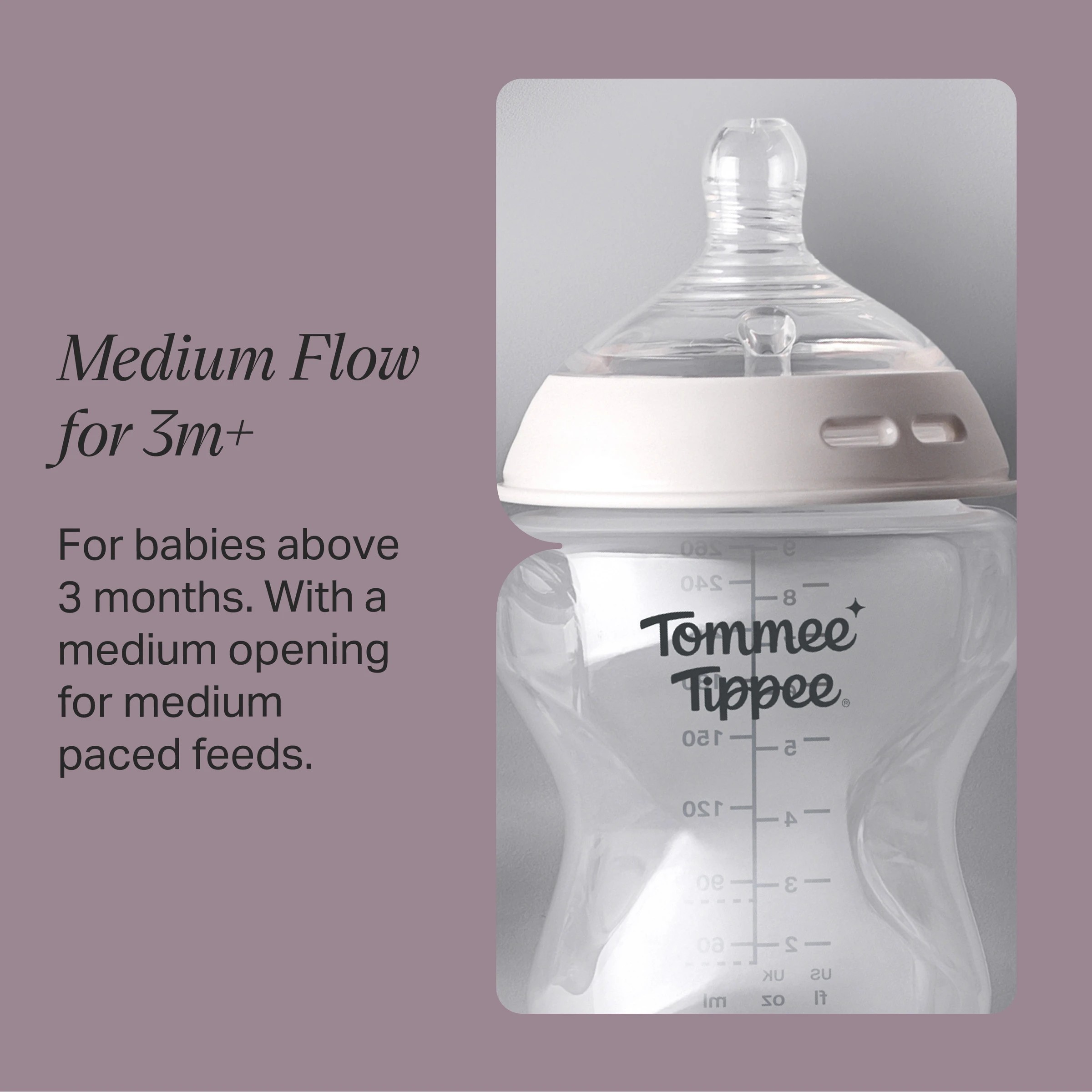 3 2 Pack Tommee Tippee Natural Start Medium Flow Teats, 3 of 8