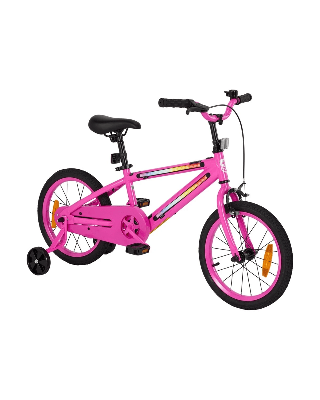 6 40cm Light Up Bike - Pink, 6 of 9