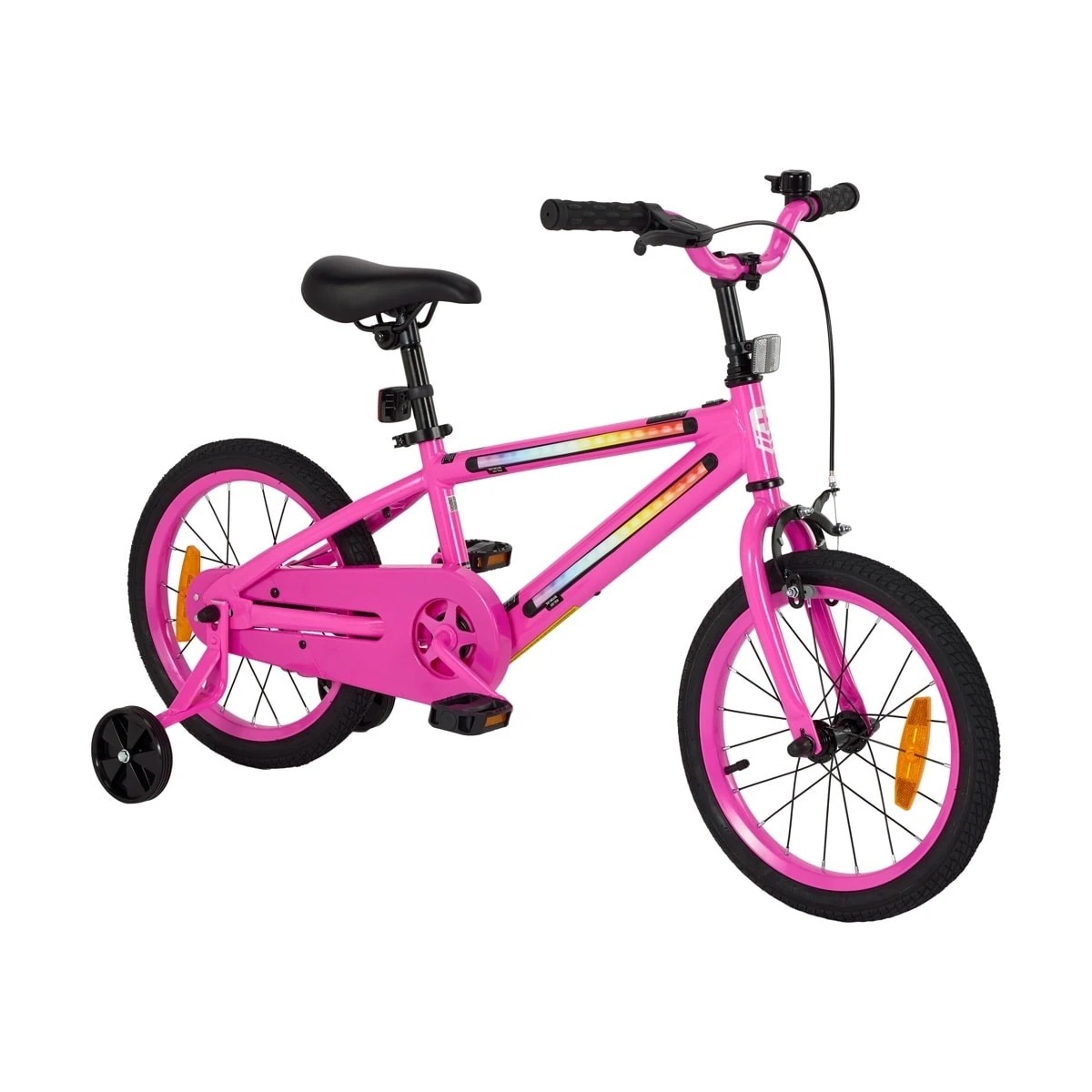 6 40cm Light Up Bike - Pink, 6 of 9