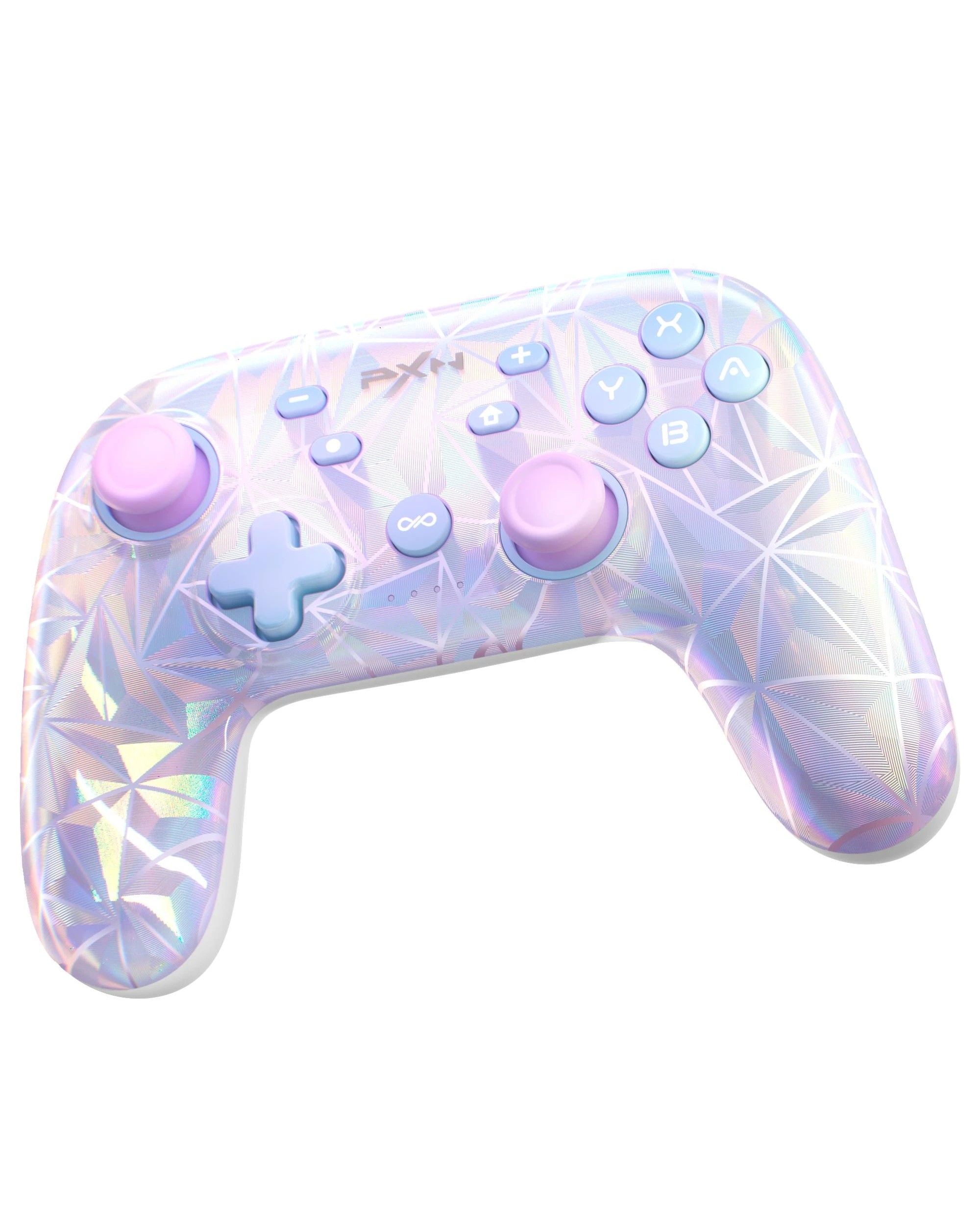3 PXN P50S Wireless Controller Stardust Pink for Switch 1 and 2 PC Phones with Gyro NFC Macro Buttons, 3 of 3