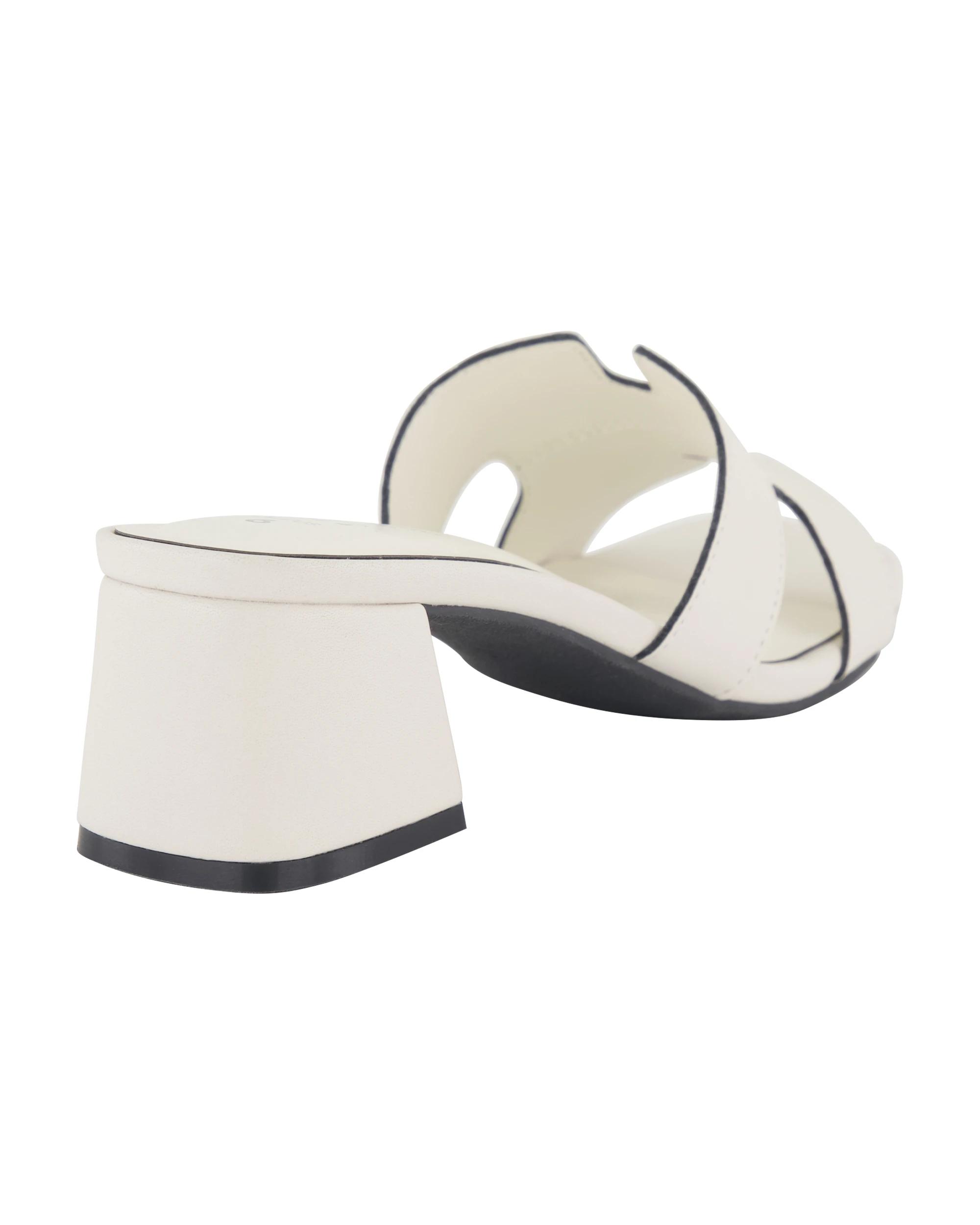 4 Basic Mules Ivory, 4 of 5