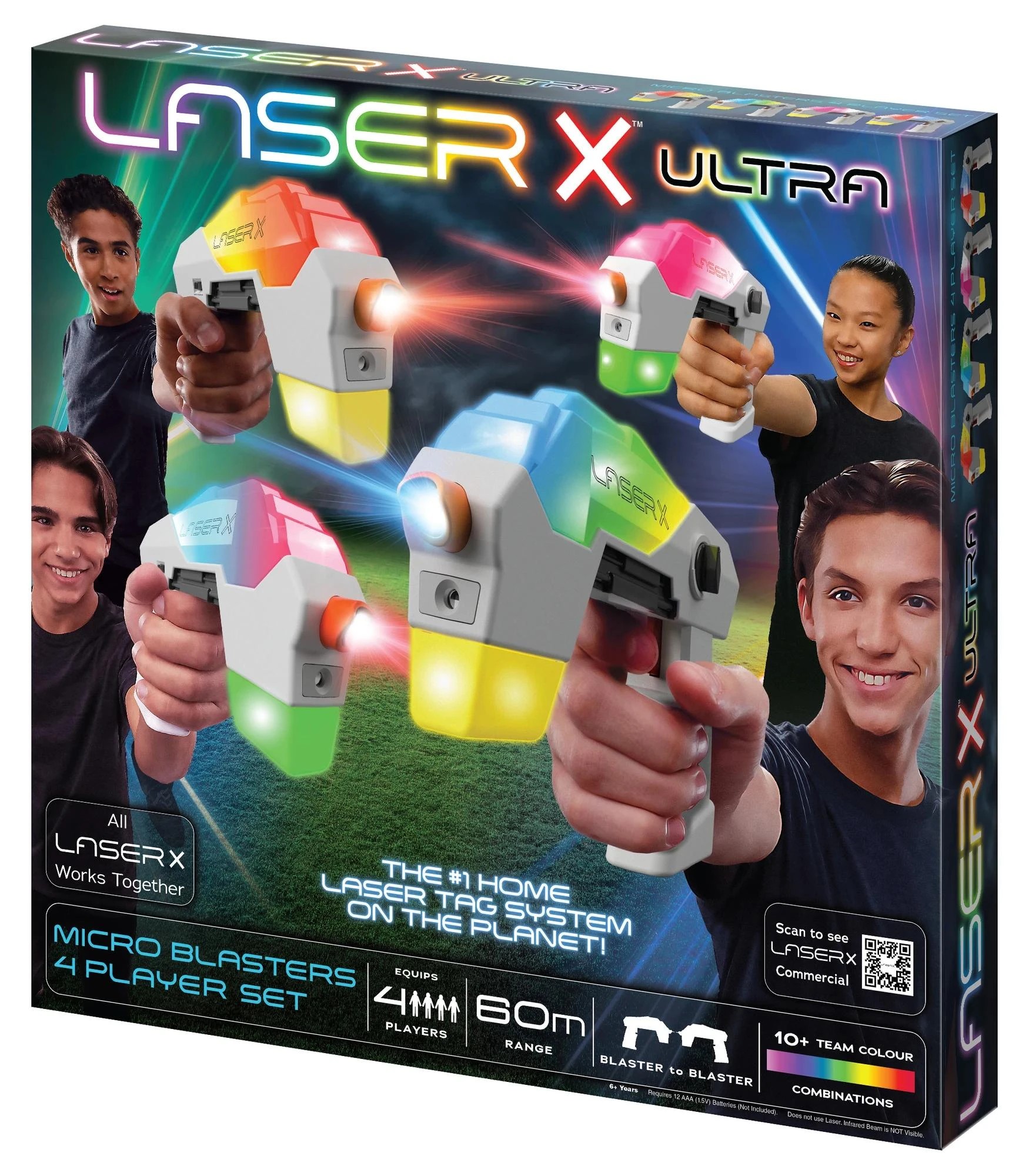 3 Laser X Ultra Micro 4 Pack - Multi, 3 of 4