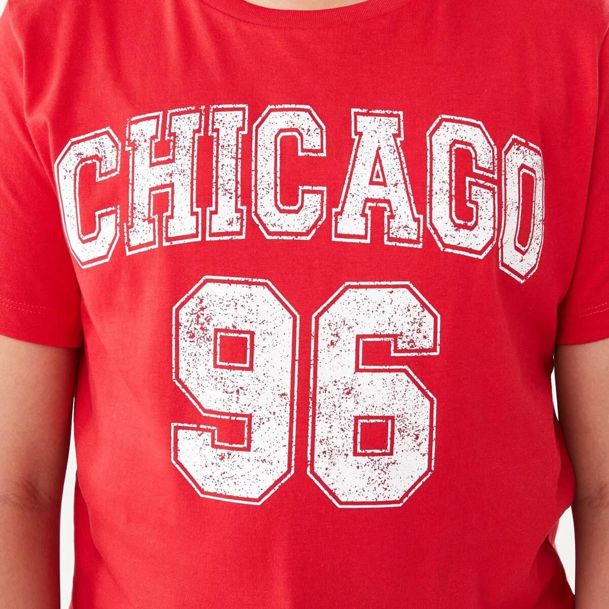 4 Short Sleeve Print T-shirt Chicago, 4 of 8