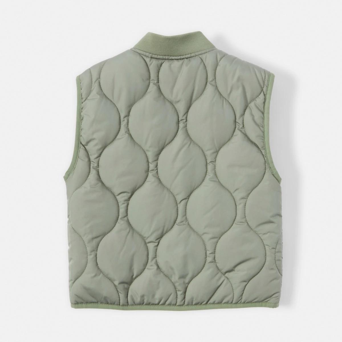 9 Liner Puffer Vest Sea Spray, 9 of 9