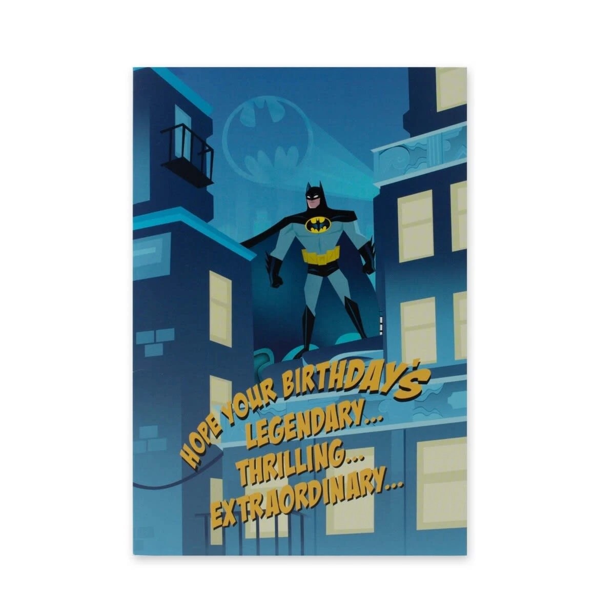 3 Hallmark DC Comics Batman Interactive Birthday Card - Legendary, Thrilling and Extraordinary, 3 of 4