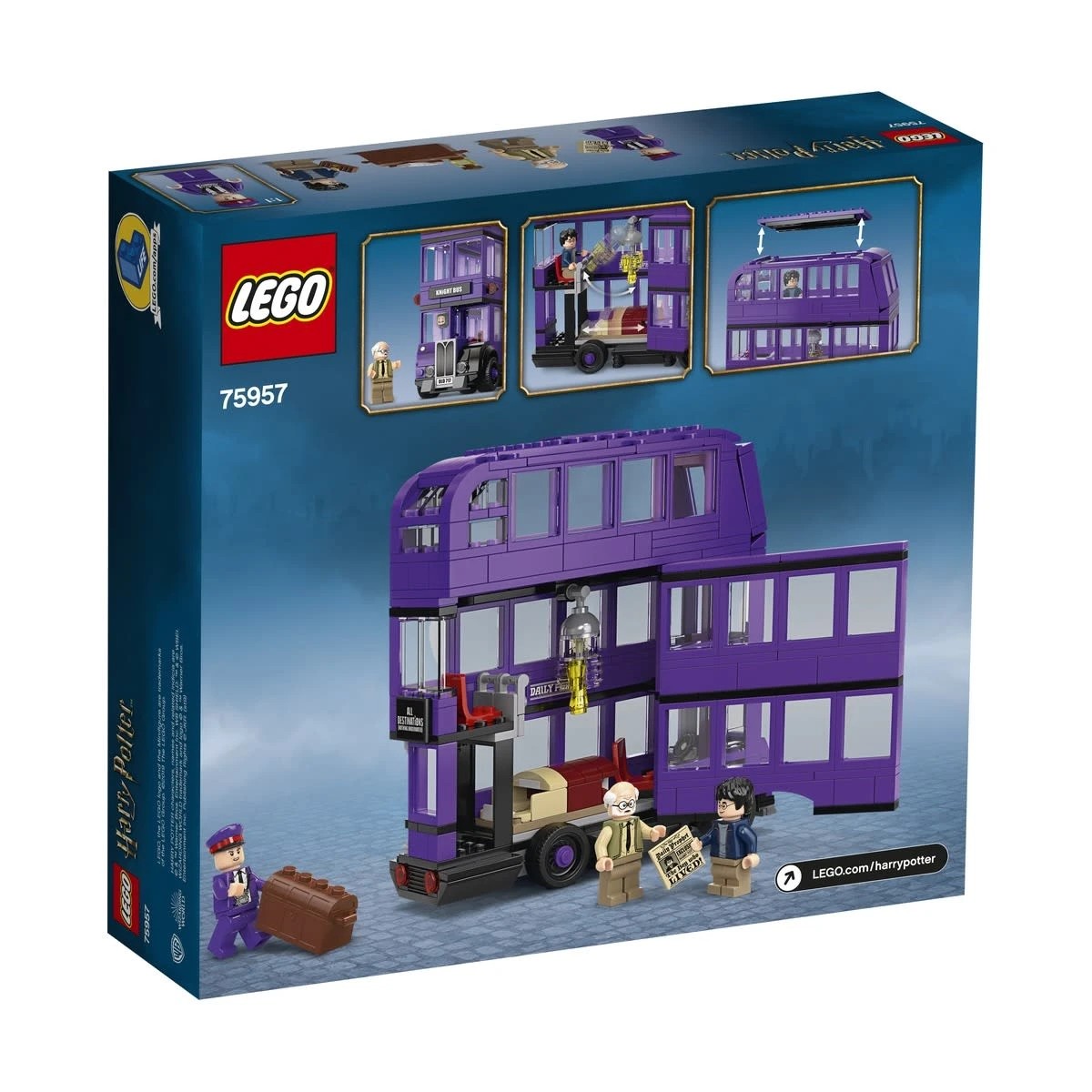 3 LEGO Harry Potter The Knight Bus 75957, 3 of 6