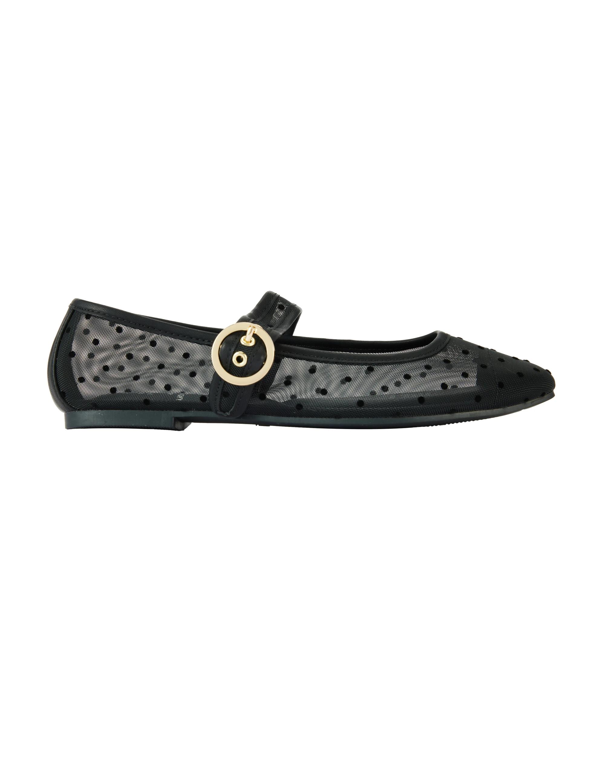 1 Organza Flats Black, 1 of 3