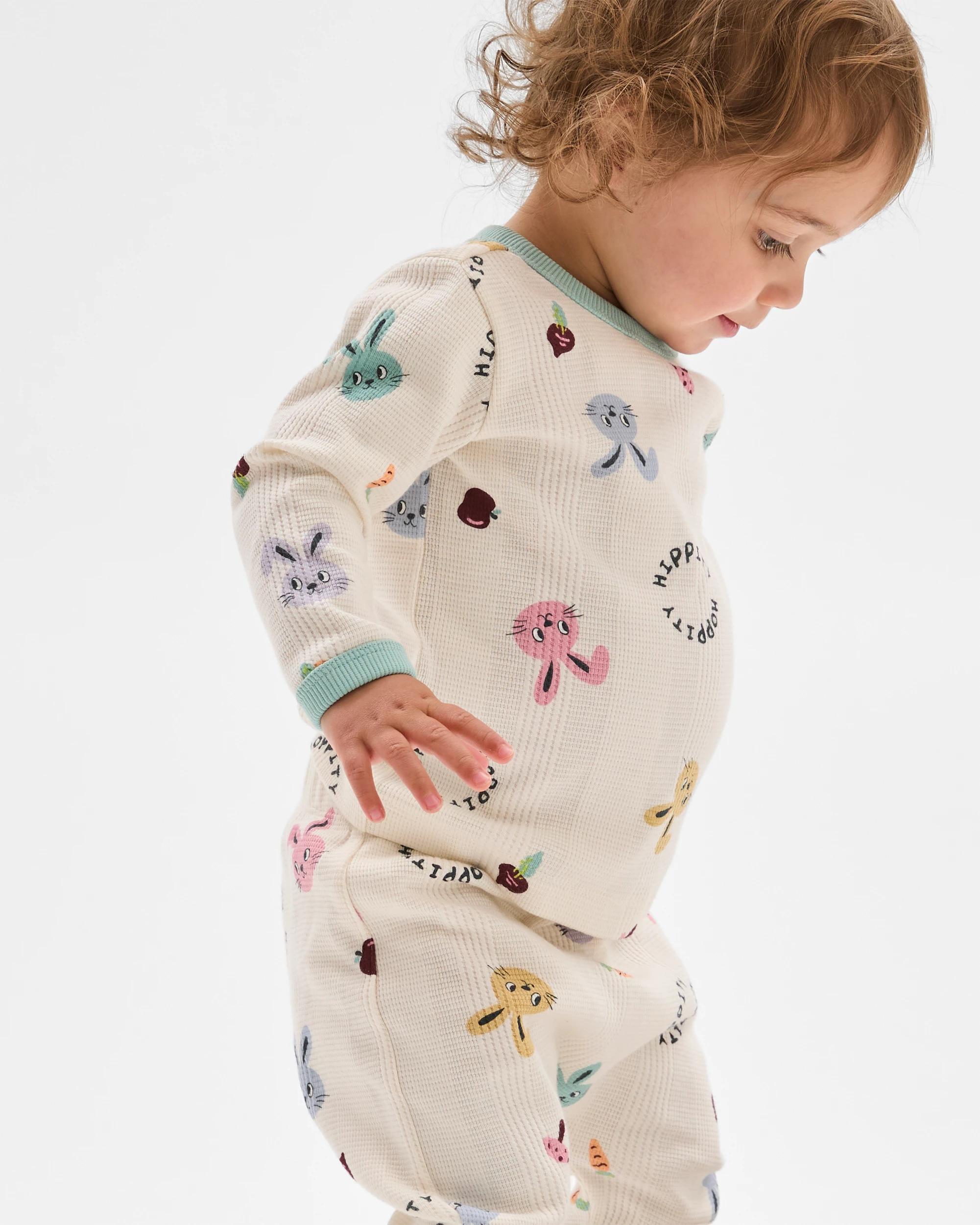 2 Target Baby Family Matching Australian Cotton Easter Baby Pyjama Set - Bunny Head BUNNY HEAD, 2 of 6
