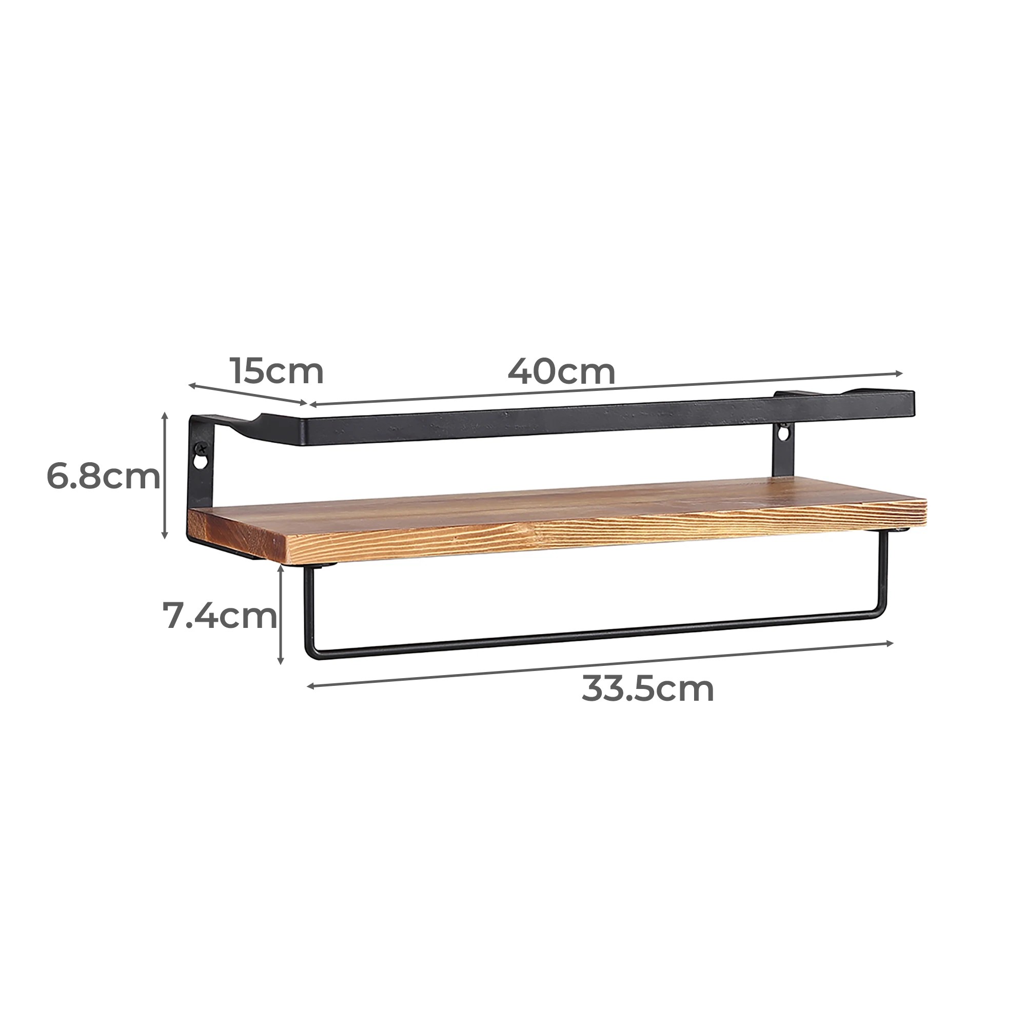 3 Levede Floating Shelf 40cm, 3 of 6