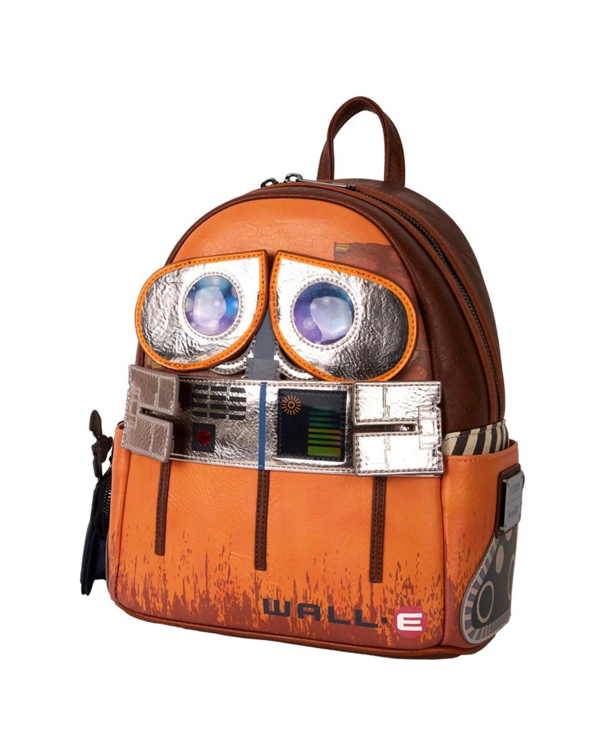 2 Loungefly Disney Wall-E 10 inch Faux Leather Mini Backpack, 2 of 9