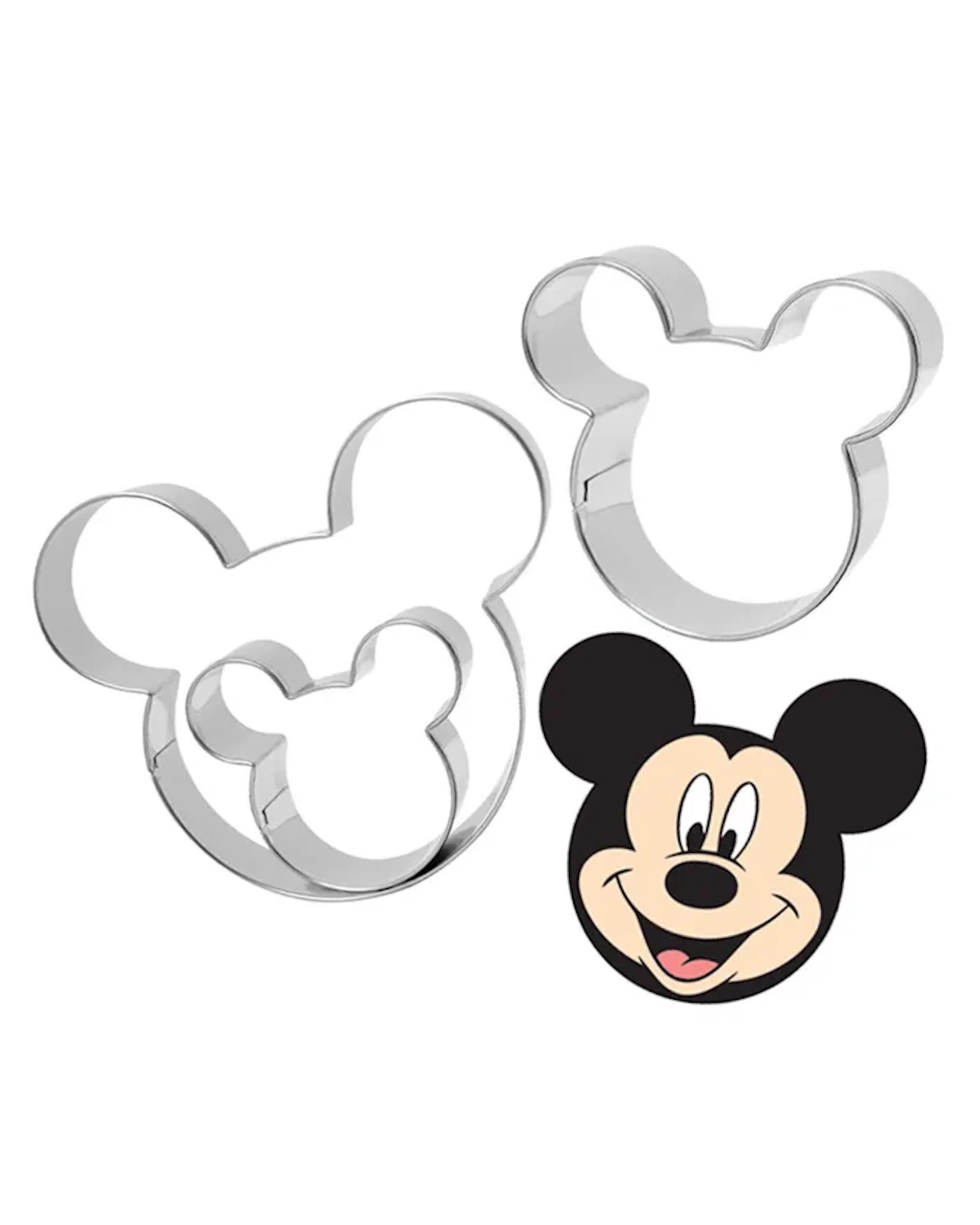 1 Cake Craft Mickey Mouse Cookie Cutters Pack of 3, 1 of 3