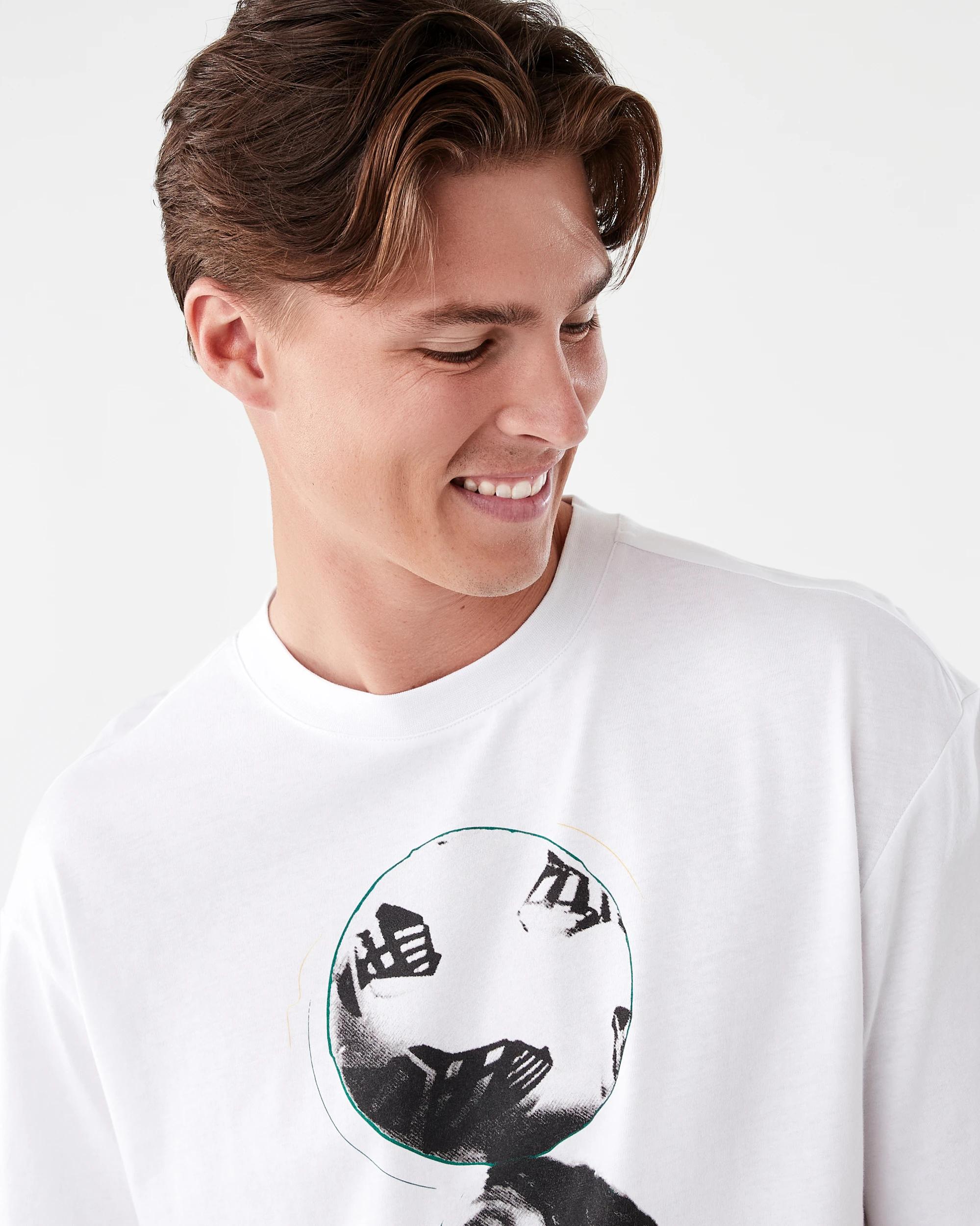 4 Ronaldinho Adult T-shirt White, 4 of 6