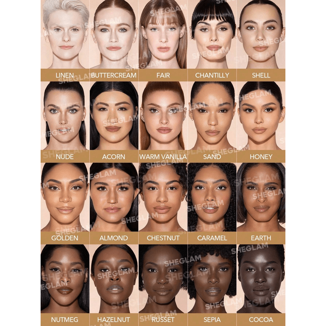 4 SHEGLAM Like Magic 12HR Full Coverage Concealer - Fair, 4 of 8