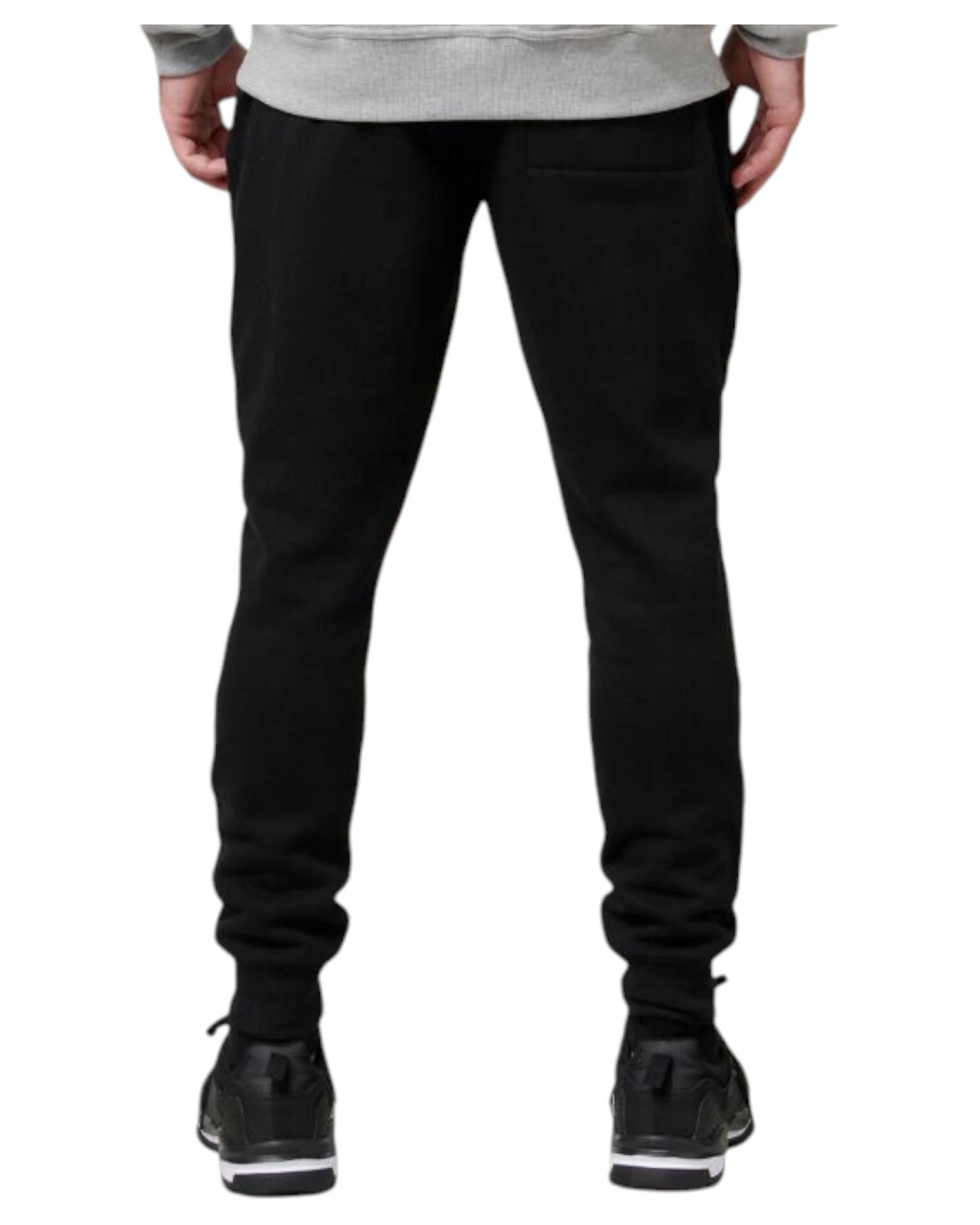 3 Hard Yakka Mens Xtreme Jogger Fleece Trackie Pant Black, 3 of 6