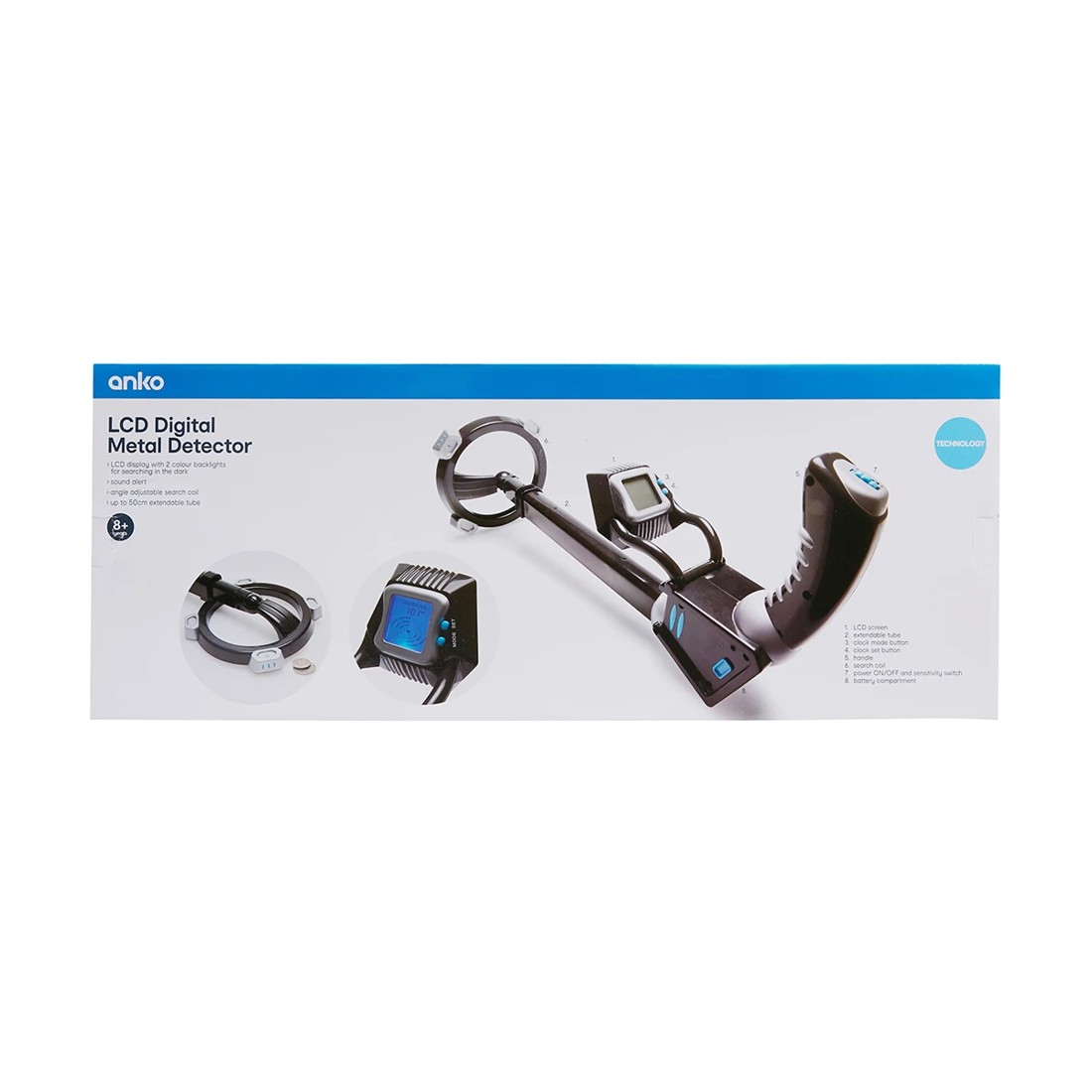 1 LCD Digital Metal Detector, 1 of 3