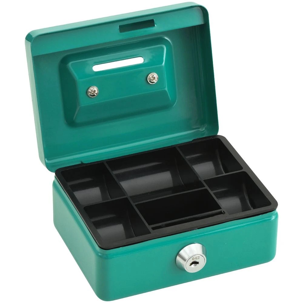 2 J.Burrows Mini Cash Box Green, 2 of 4