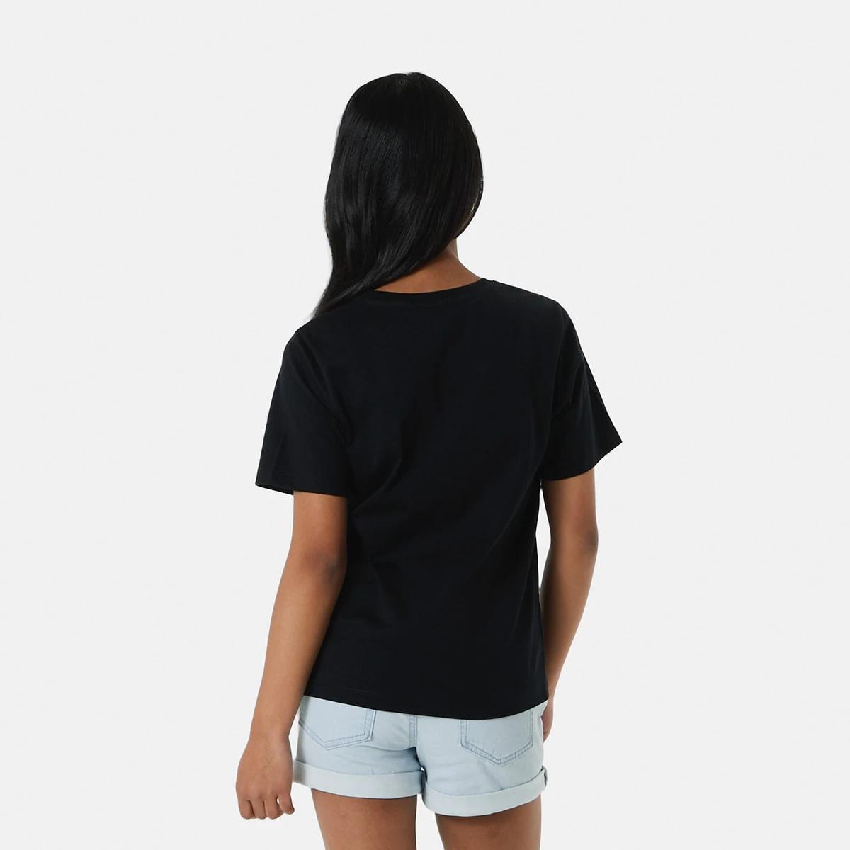 2 Short Sleeve Plain T-shirt BLACK, 2 of 8