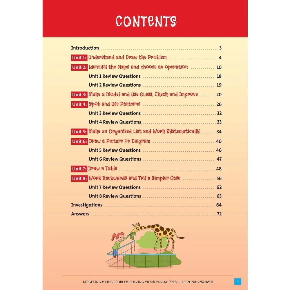 2 Targeting Maths Problem Solving Year 3, 2 of 8