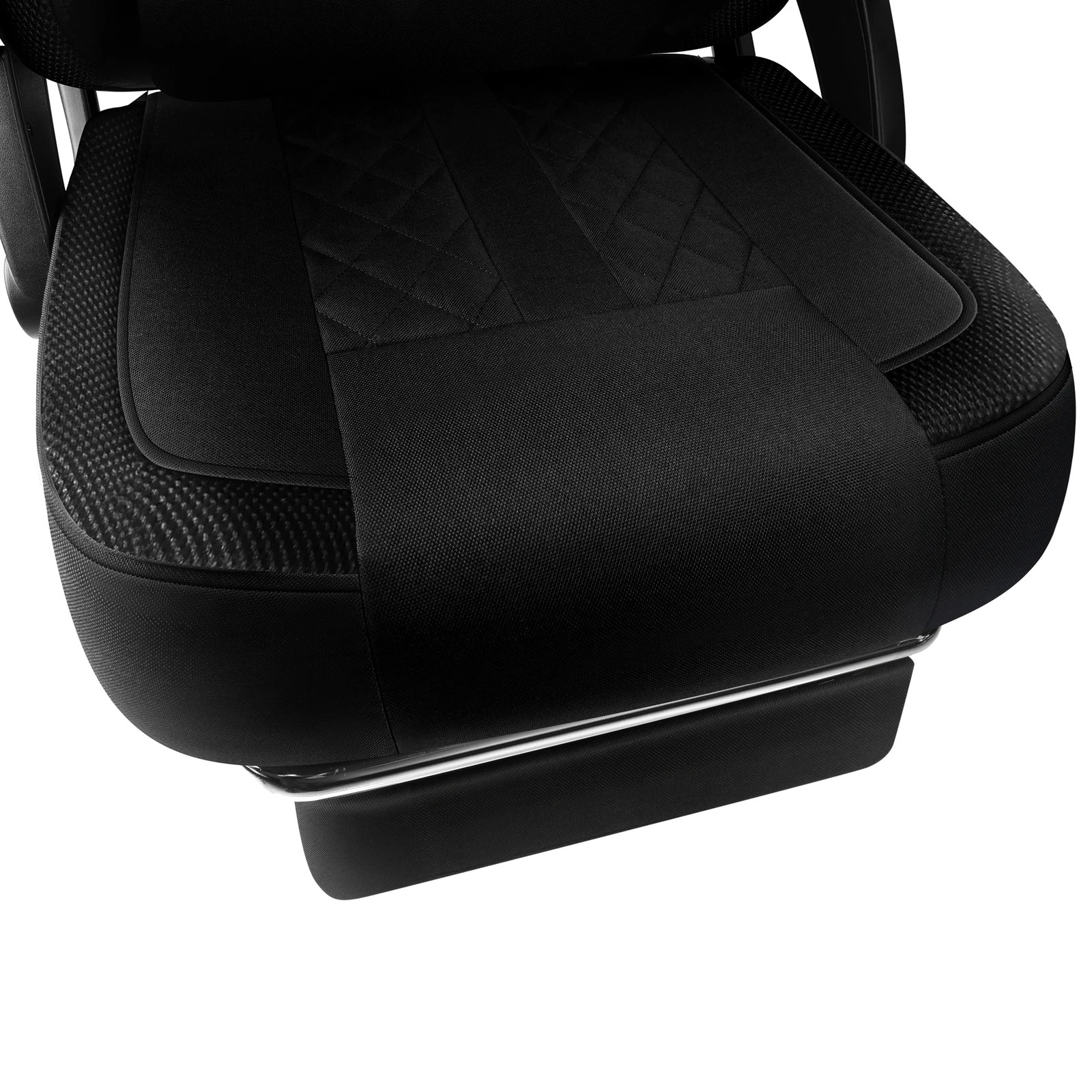 5 Alfordson Gaming Chair Office Massage 12 RGB LED Computer Fabric - Black, 5 of 10