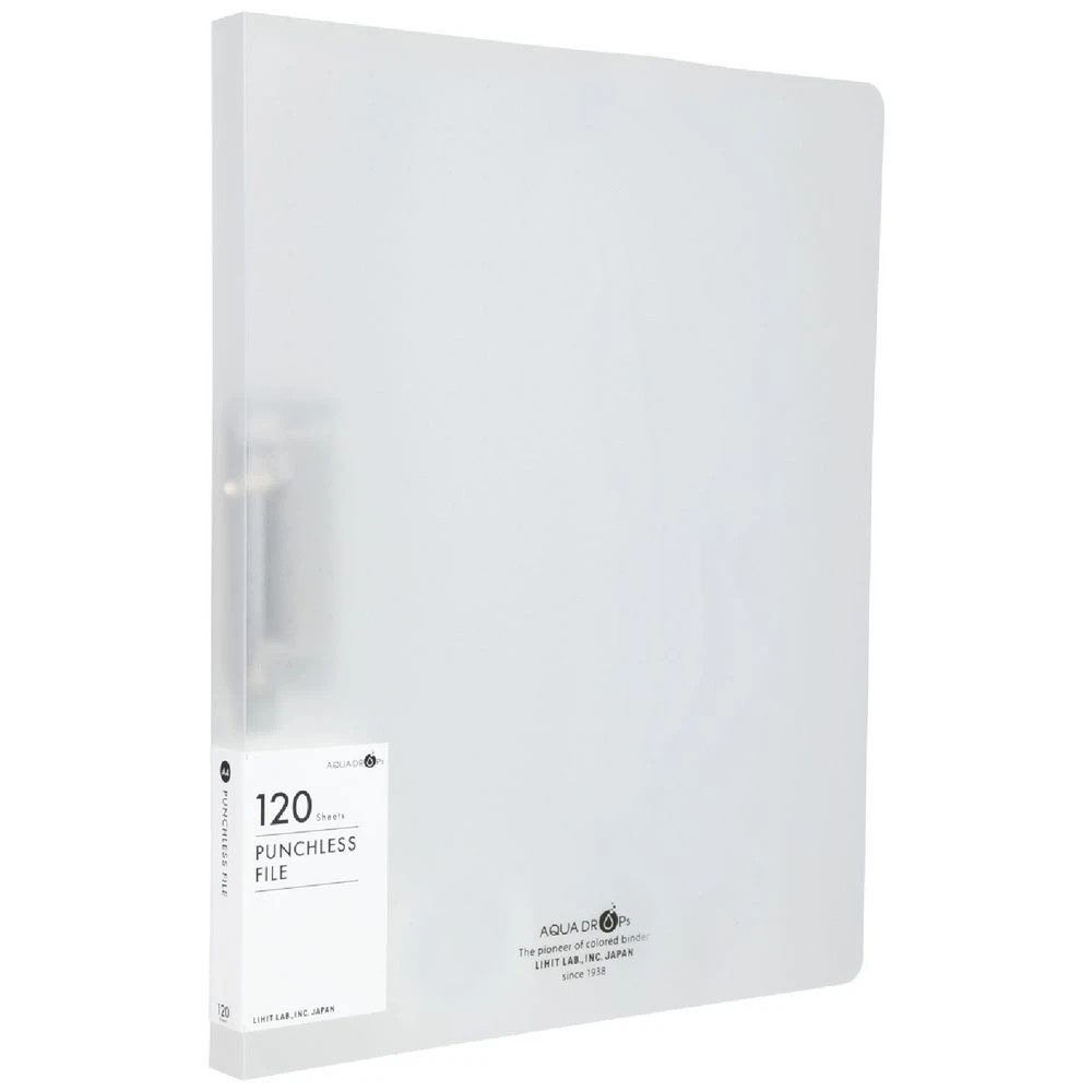 1 Aqua Drops A4 Punchless File Clear, 1 of 5