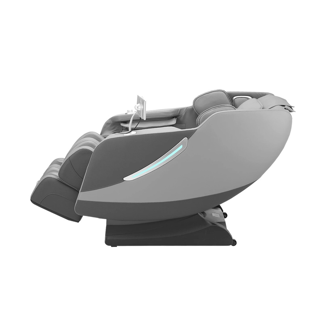 5 Oikiture Electric Massage Chair Heated Recliner Zero Gravity Full Body Massager - Grey, 5 of 6