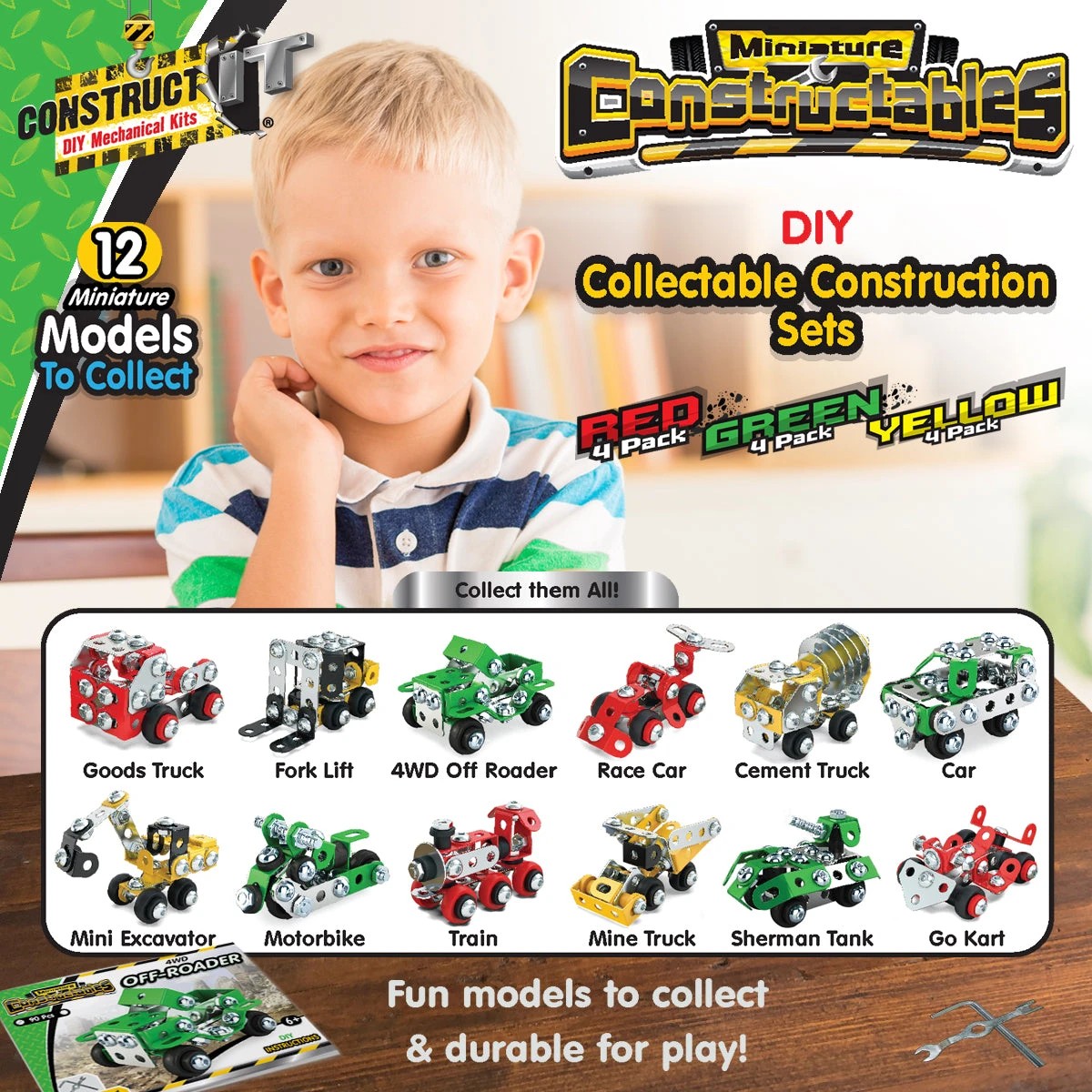 3 Construct-It Constructables Green Pack, 3 of 8