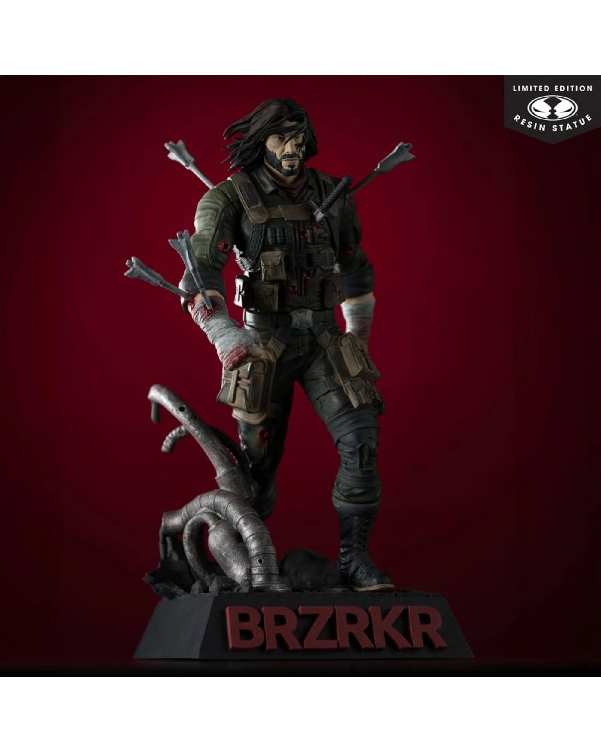 6 McFarlane BRZRKR B Limited Edition 1:10 Scale Resin Statue, 6 of 9