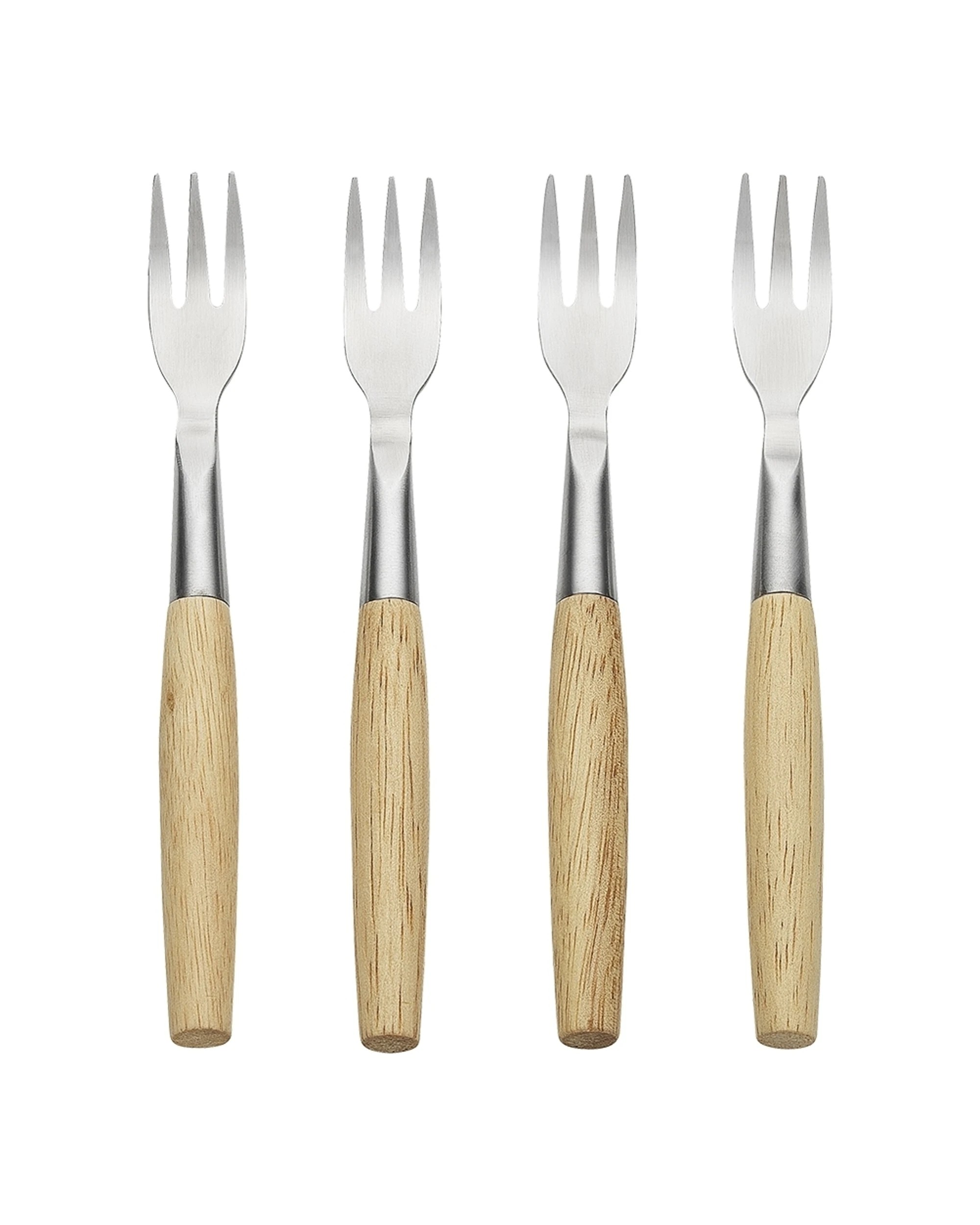 1 Ecology 4pc Alto Tapas Forks Set Cutlery Tableware Utensil 15cm - Multi, 1 of 1