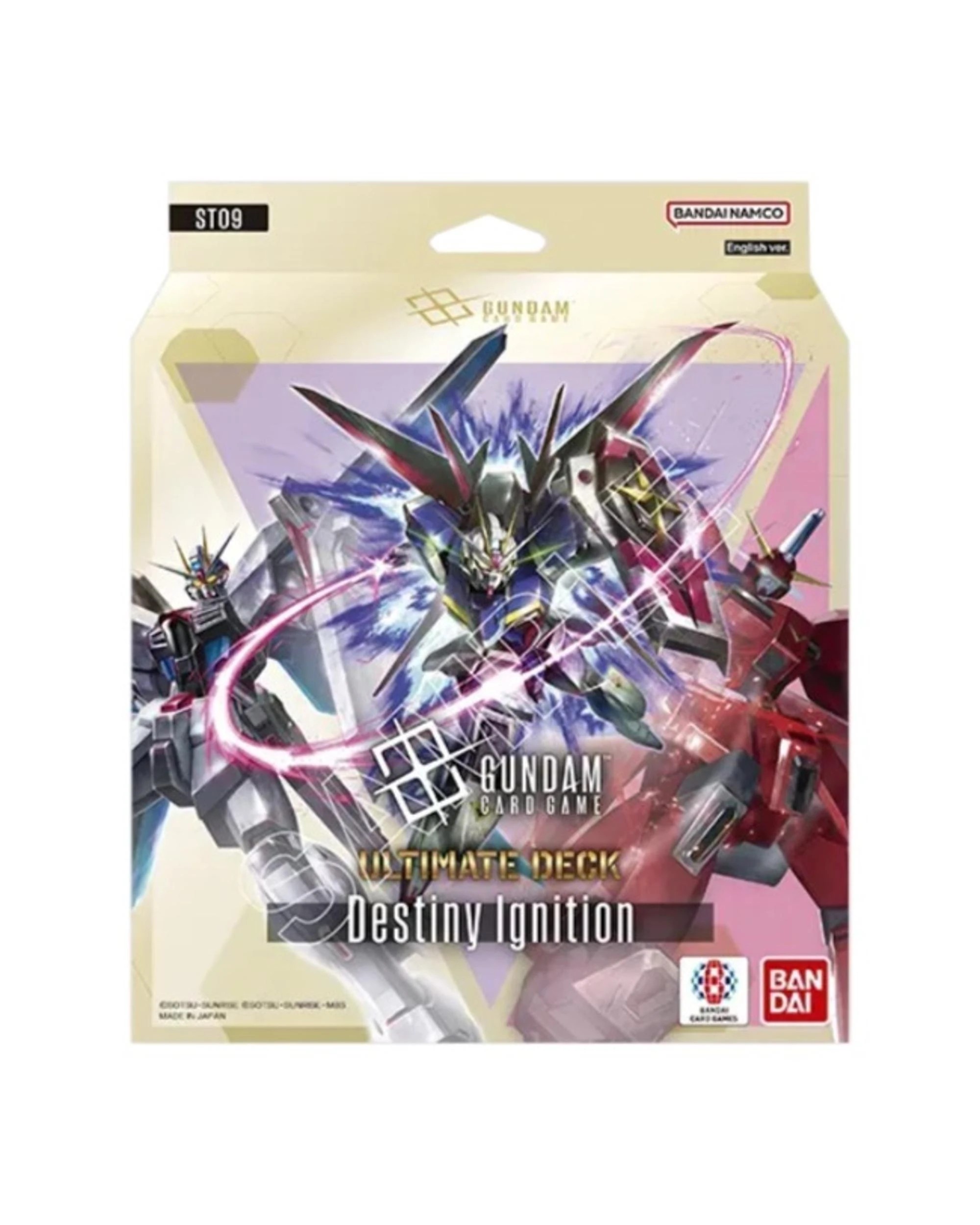 1 Gundam Card Game: Destiny Ignition ST09 Ultimate Deck, 1 of 1