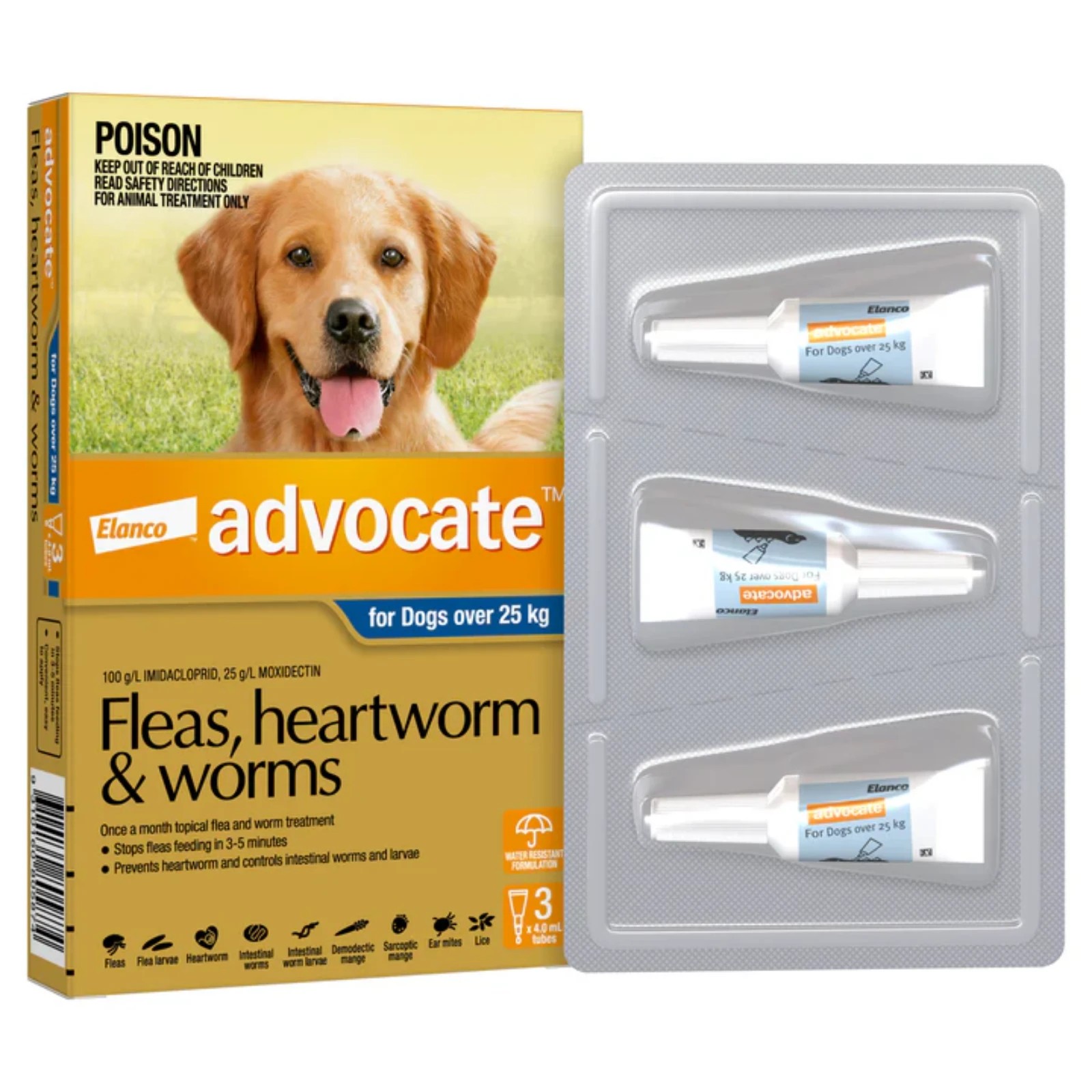 2 Advocate For Dogs Xlarge Over 25kg - 3 Pack, 2 of 2