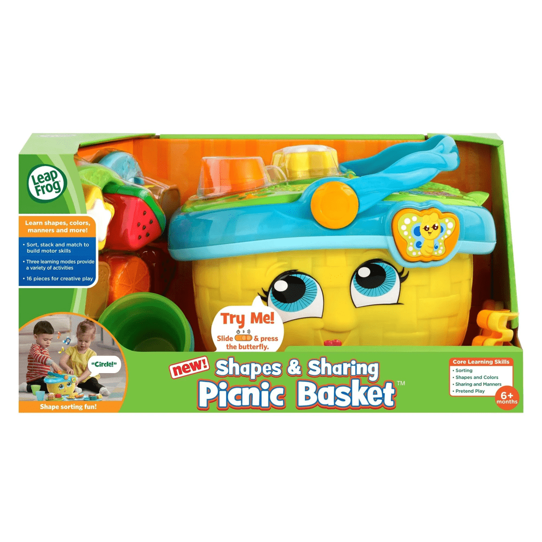 5 LeapFrog Shapes & Sharing Basket - Assorted* - Multi, 5 of 10