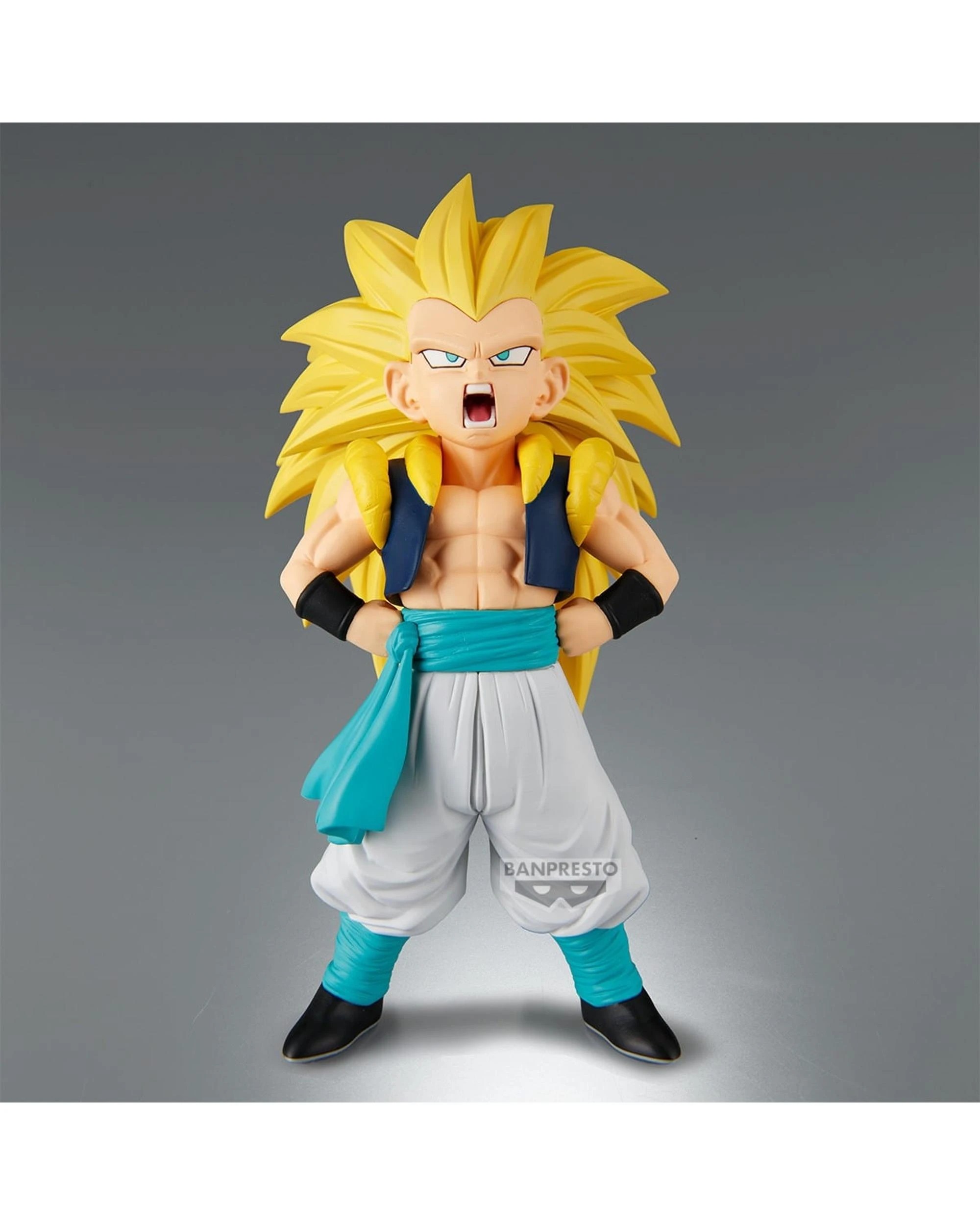 2 Banpresto Solid Edge Works Dragon Ball Z Super Saiyan 3 Gotenks Figure, 2 of 5