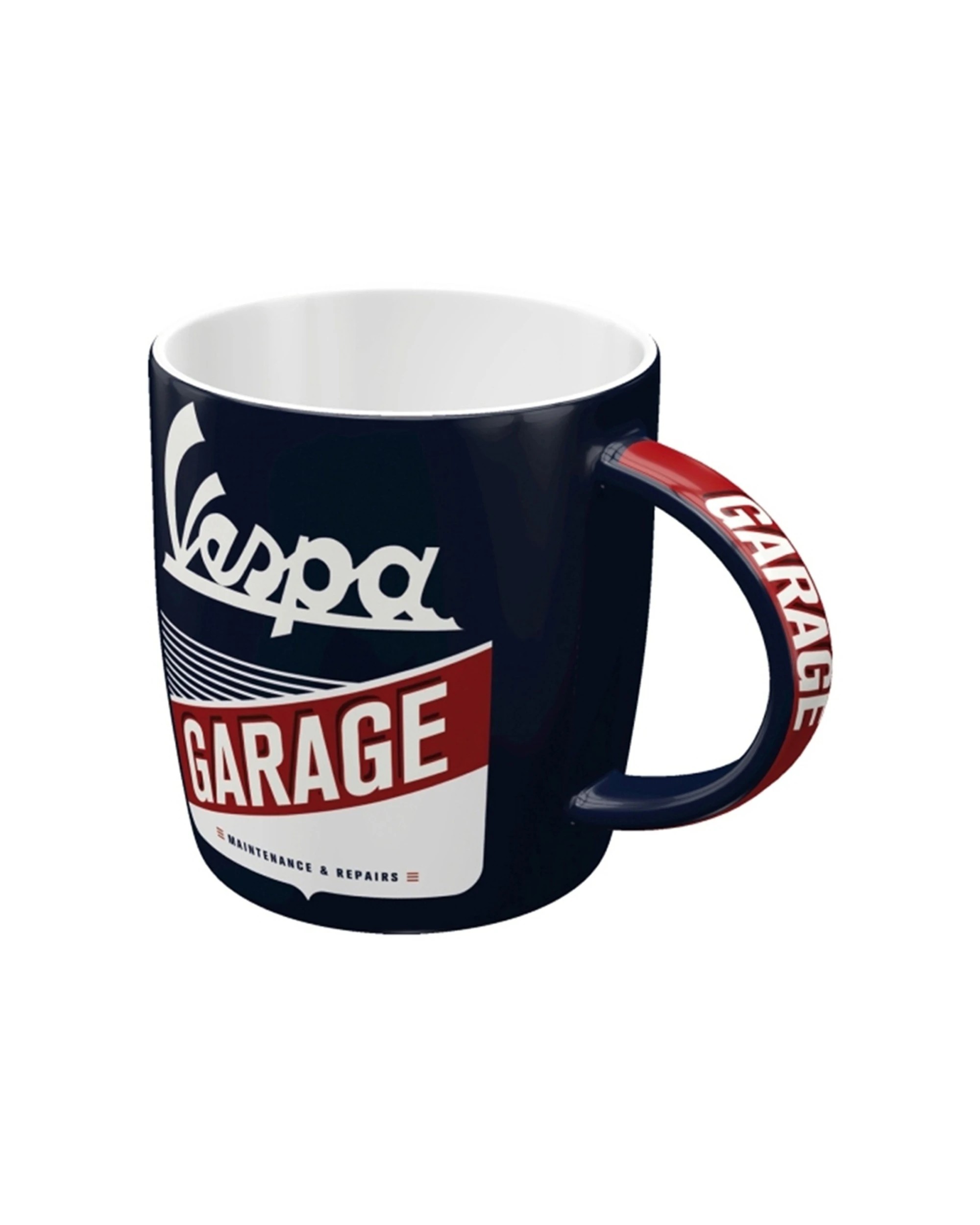 3 Nostalgic-Art 4PK Ceramic Mug 330ml Retro Design - Vespa Garage, 3 of 5