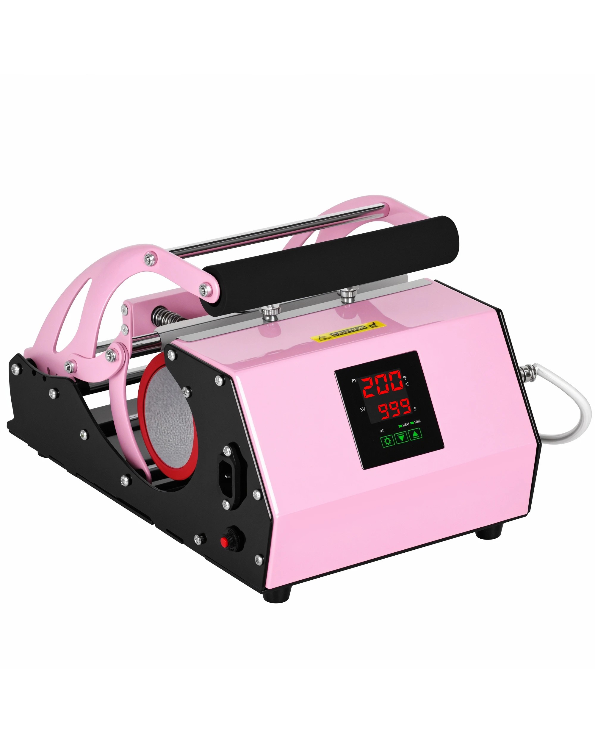 1 Advwin Heat Press for Mug 11-30 oz - Pink, 1 of 8