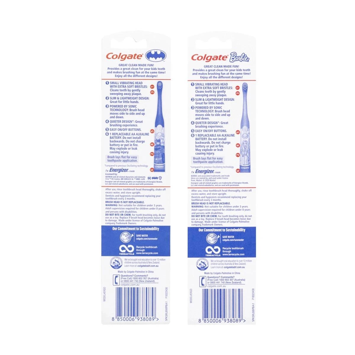 3 Colgate Kids Battery Powered Toothbrush - Assorted, 3 of 8