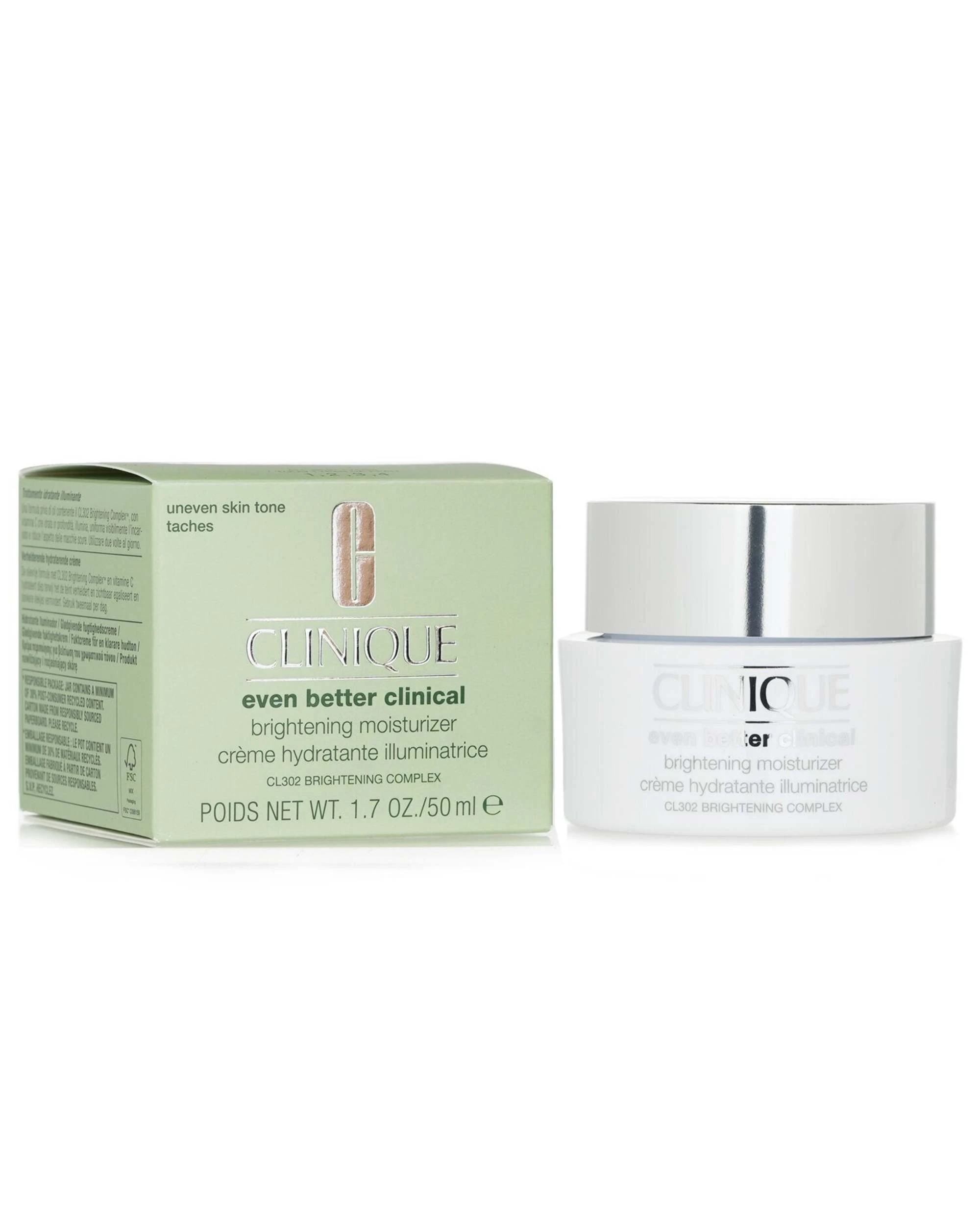 2 Clinique Even Better Clinical Brightening Moisturizer  50ml/1.7oz, 2 of 3