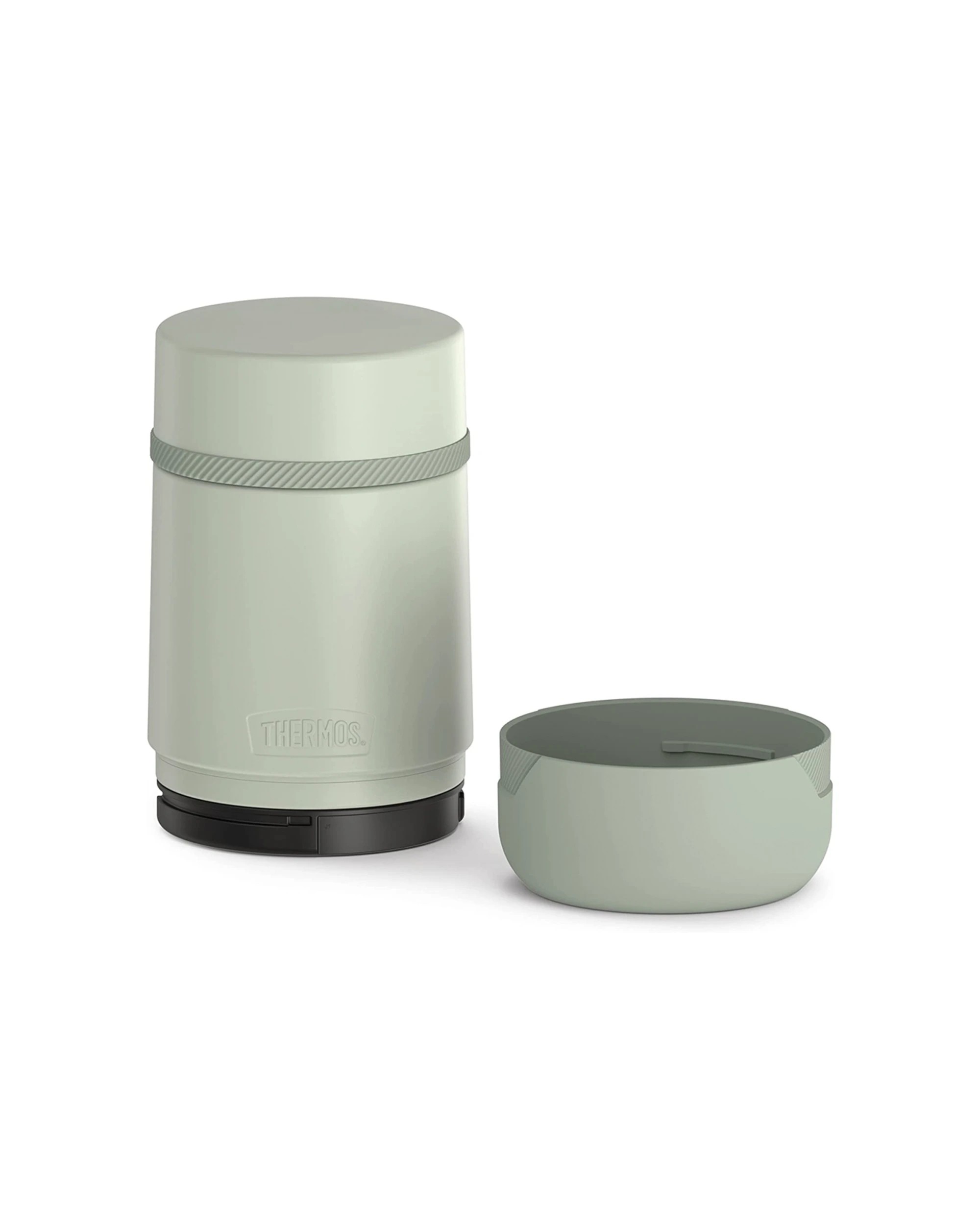 4 Thermos Guardian 530Ml Stainless Steel Vacuum Insulated Food Jar With Bowl - Green, 4 of 4