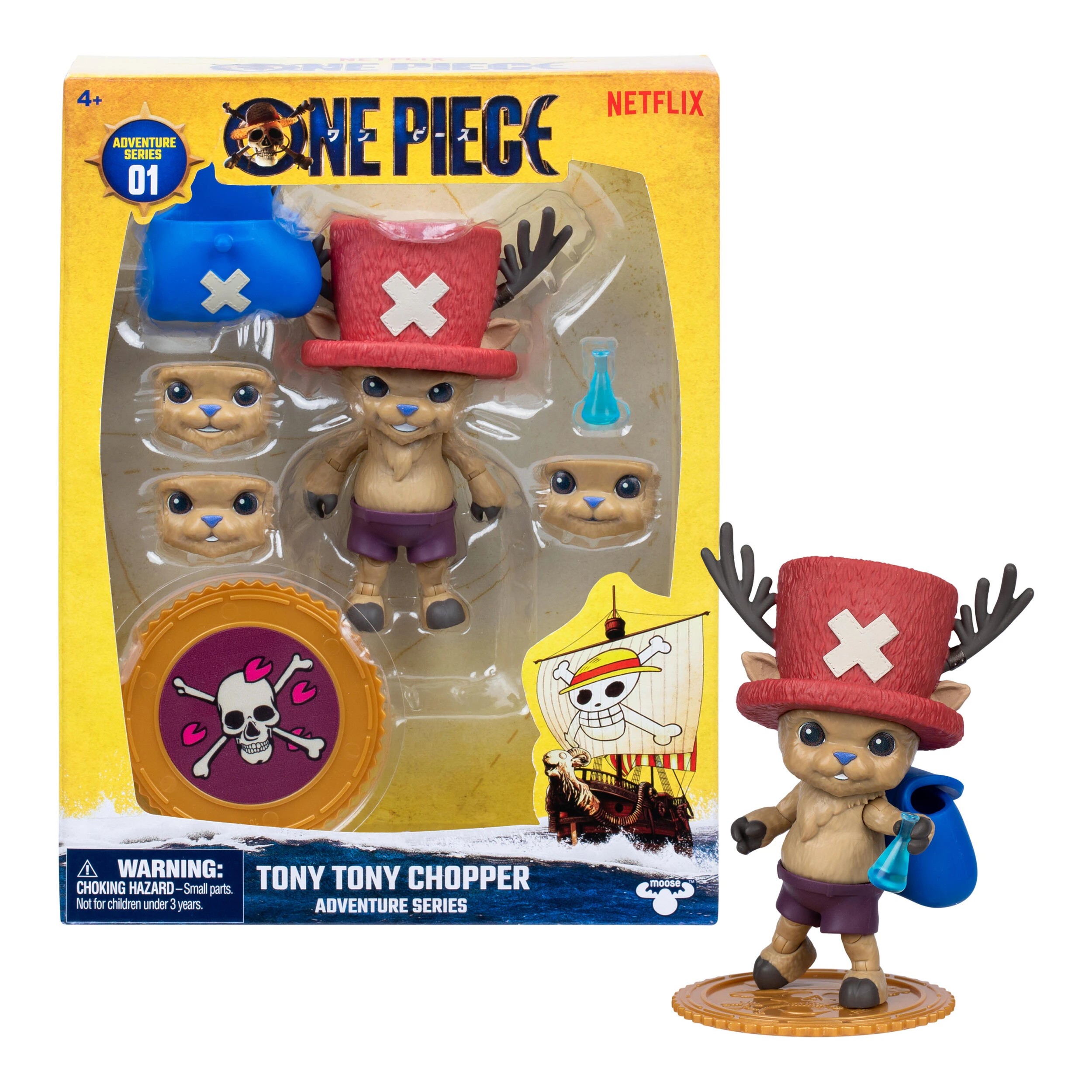 3 One Piece Action Figure - Assorted - Multi, 3 of 8