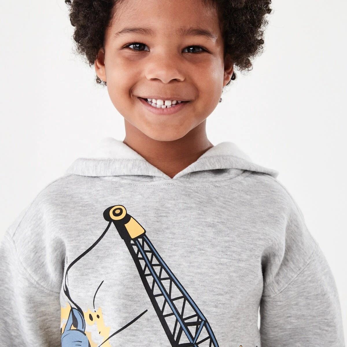 3 Print Hoodie Mrl Digger, 3 of 8